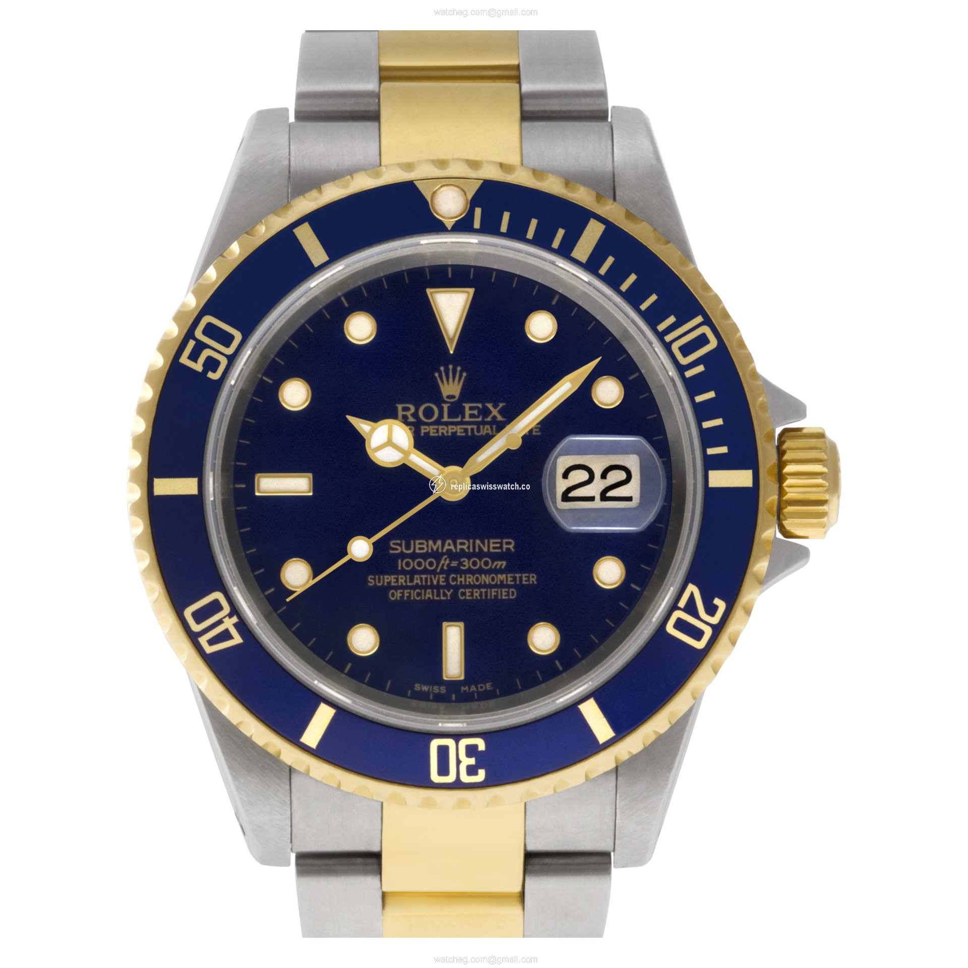 Rolex 16613 Submariner Automatic Male Stainless Steel Replica Rolex 16613 Submariner Automatic Male Stainless Steel Replica