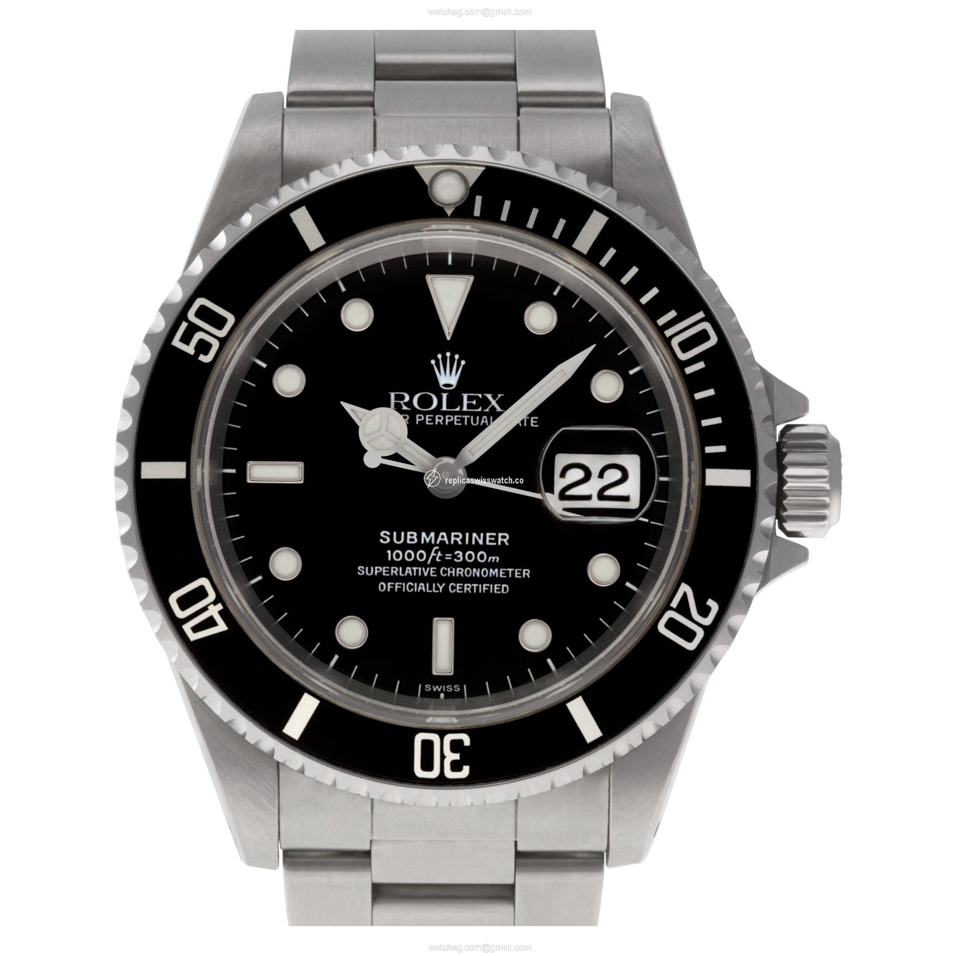 Rolex 16610 Submariner Automatic Male Stainless Steel Replica Rolex 16610 Submariner Automatic Male Stainless Steel Replica