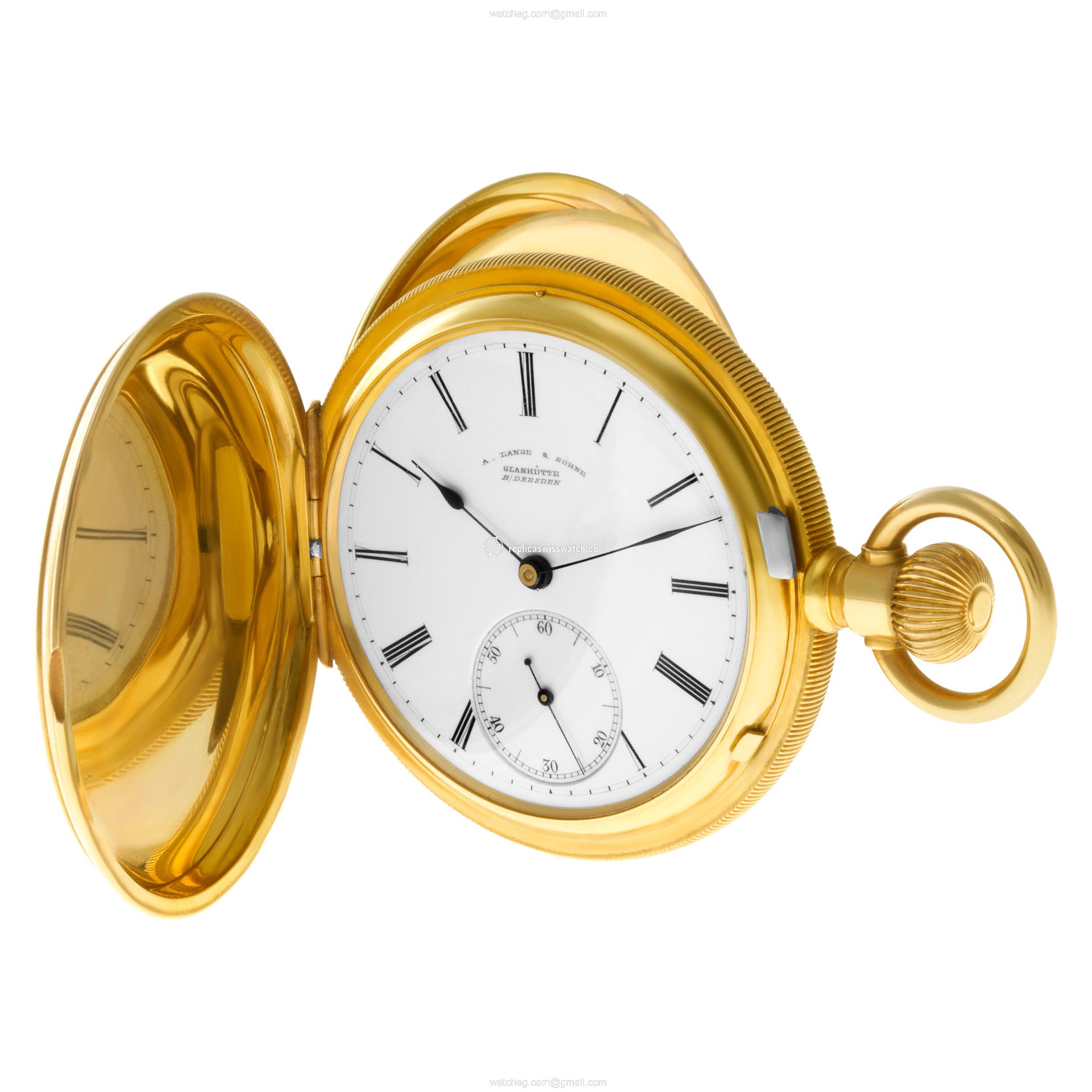 A. Lange & Sohne 17829 pocket watch Manual Male 18k yellow gold Replica A. Lange & Sohne 17829 pocket watch Manual Male 18k yellow gold Replica