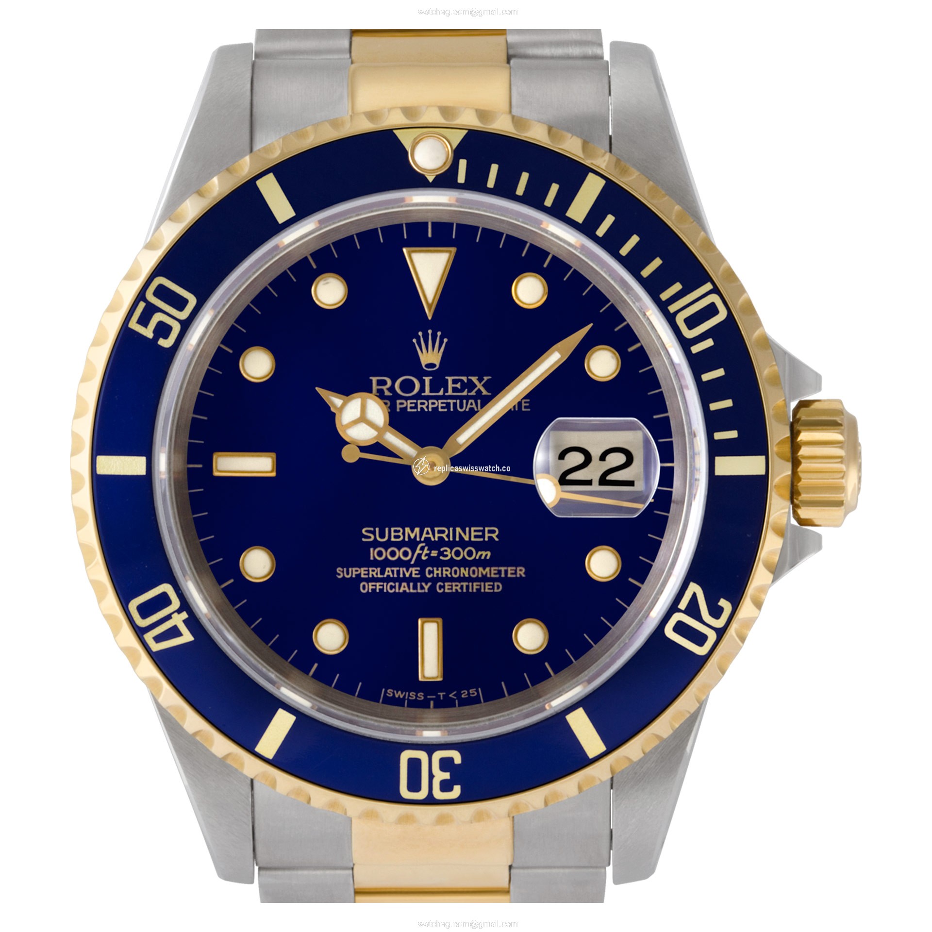 Rolex 16613 Submariner Automatic Male Stainless Steel Replica Rolex 16613 Submariner Automatic Male Stainless Steel Replica