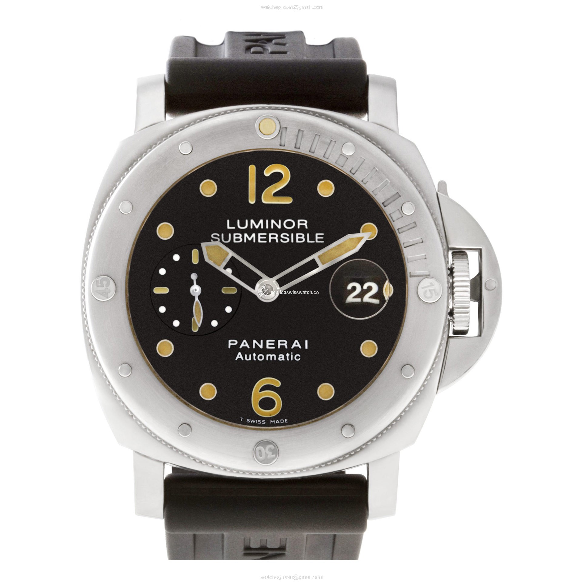 Panerai PAM00024 Luminor Automatic Male Stainless Steel Replica Panerai PAM00024 Luminor Automatic Male Stainless Steel Replica