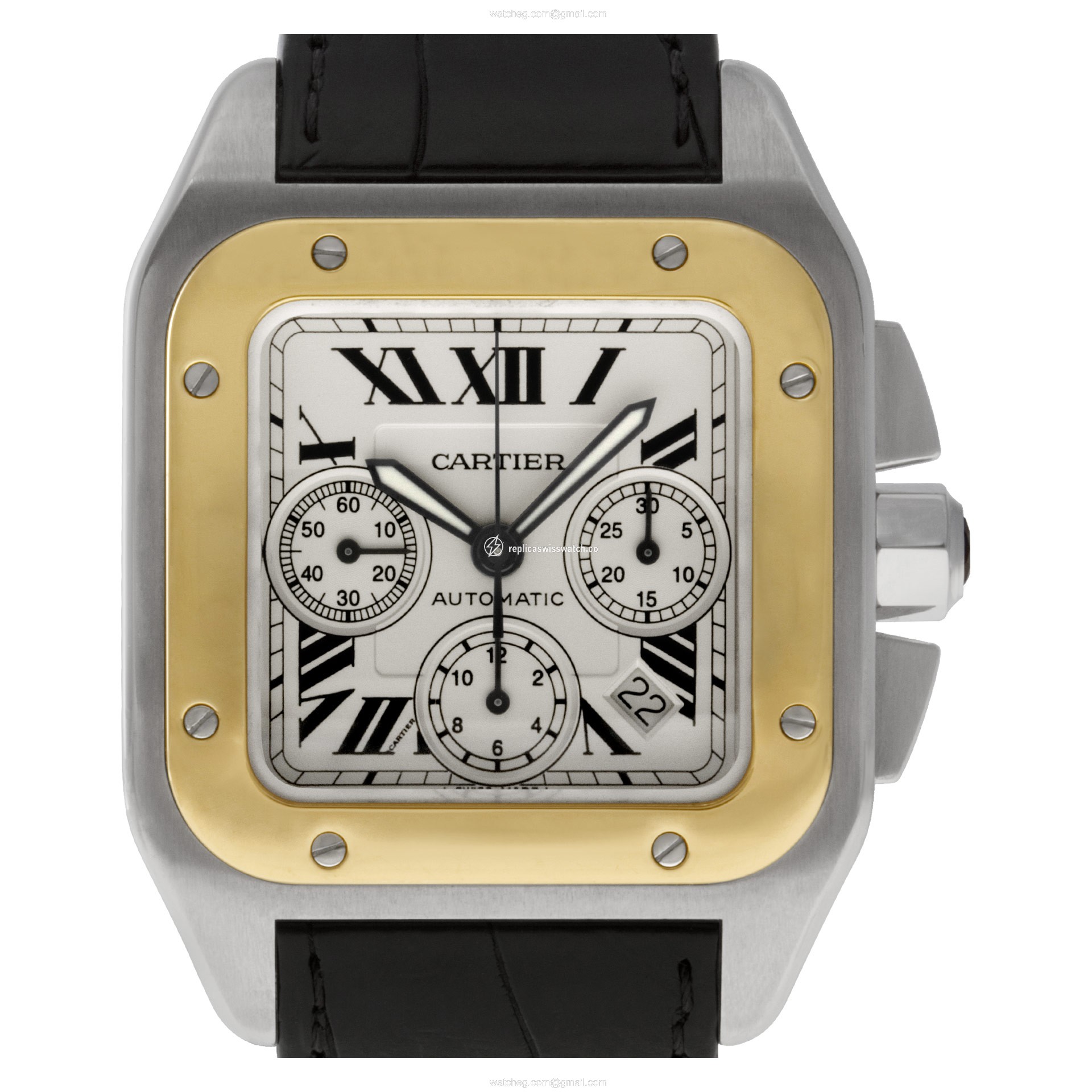 Cartier w20091x7 Santos 100 Automatic Male Stainless Steel Replica Cartier w20091x7 Santos 100 Automatic Male Stainless Steel Replica