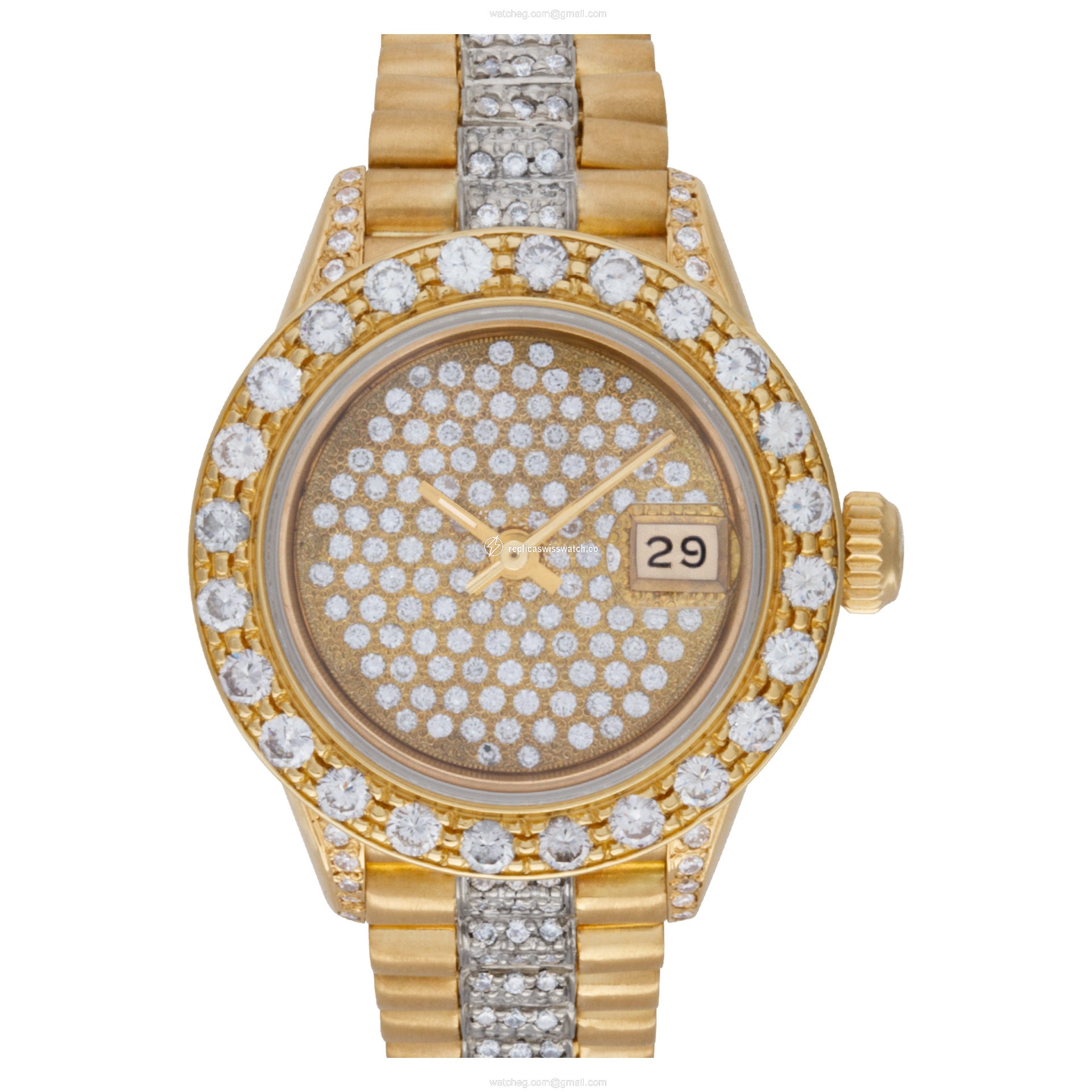 Rolex 69178 Datejust Automatic Female 18k yellow gold Replica Rolex 69178 Datejust Automatic Female 18k yellow gold Replica