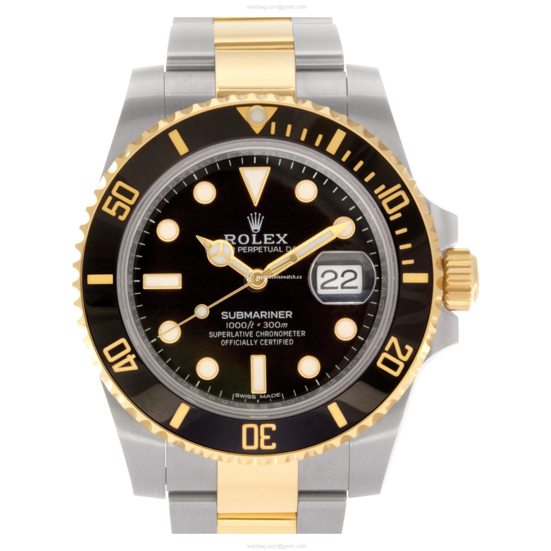 Rolex 116613 Submariner Automatic Male Stainless Steel Replica Rolex 116613 Submariner Automatic Male Stainless Steel Replica