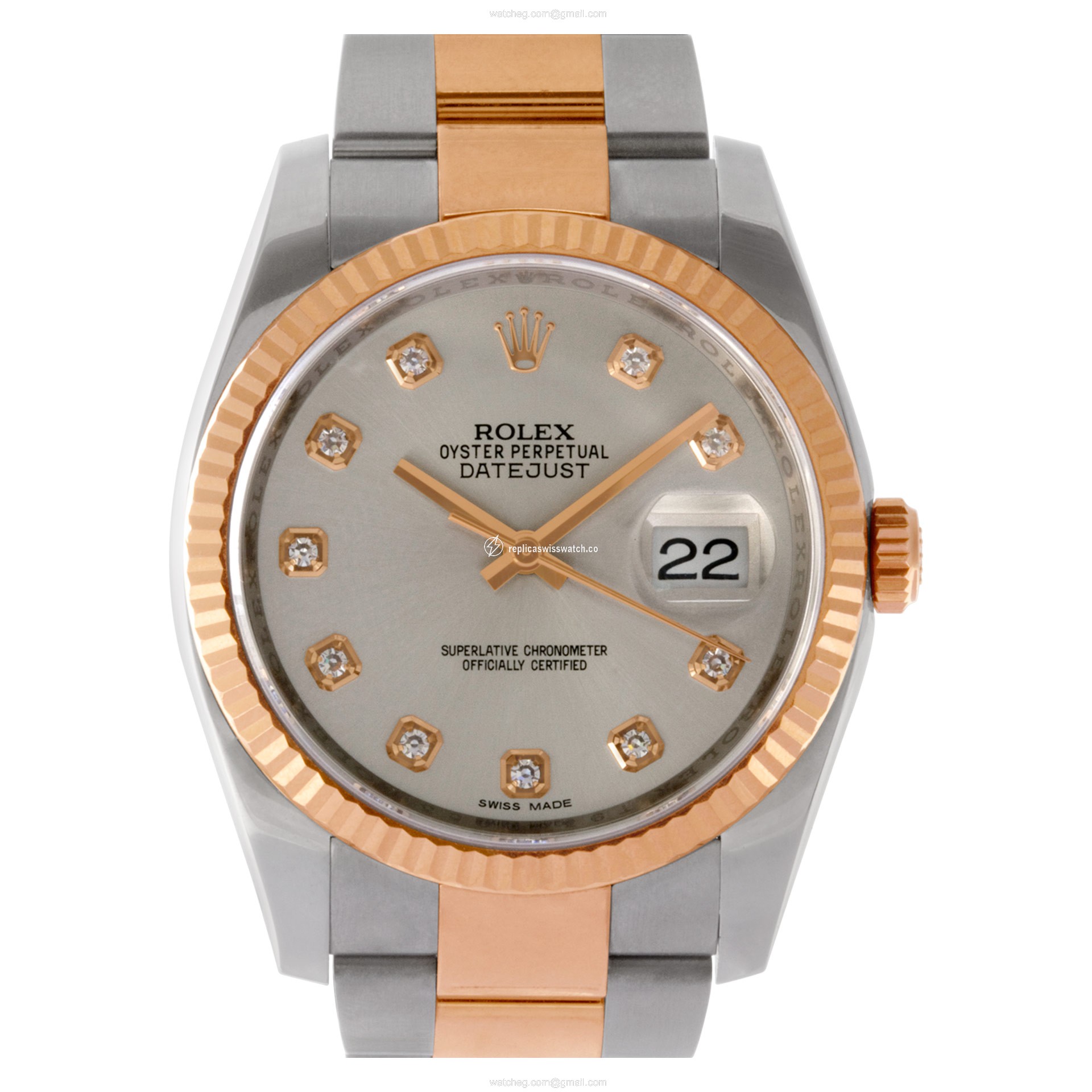 Rolex 116231 Datejust Automatic Unisex Stainless Steel Replica Rolex 116231 Datejust Automatic Unisex Stainless Steel Replica