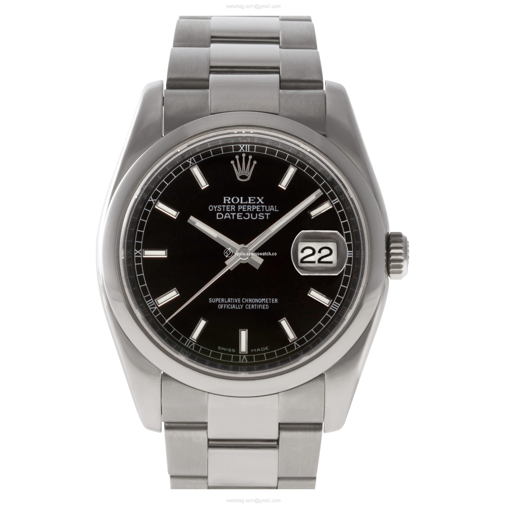 Rolex 116200 Datejust Automatic Unisex Stainless Steel Replica Rolex 116200 Datejust Automatic Unisex Stainless Steel Replica