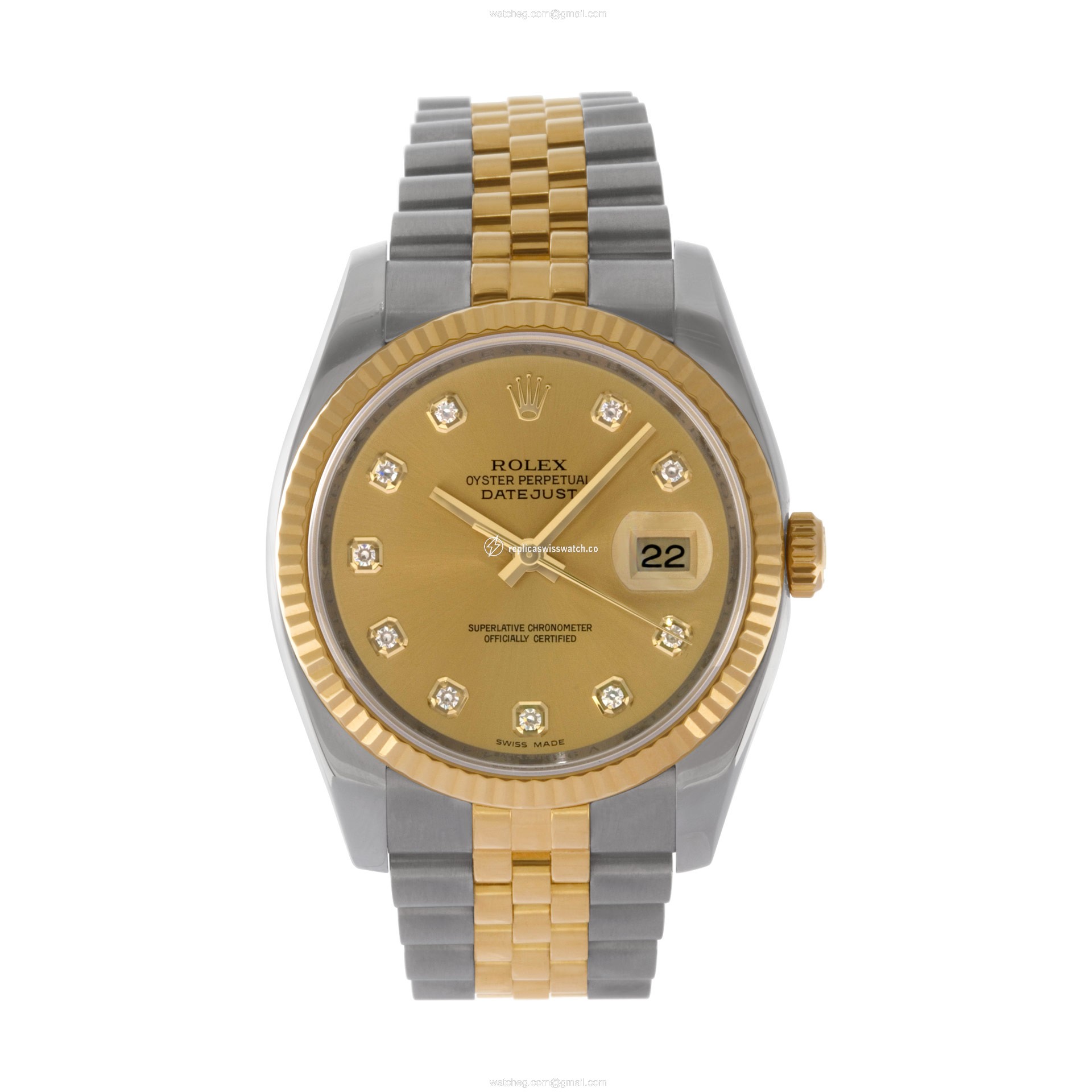 Rolex 116233 Datejust Automatic Unisex Stainless Steel Replica Rolex 116233 Datejust Automatic Unisex Stainless Steel Replica