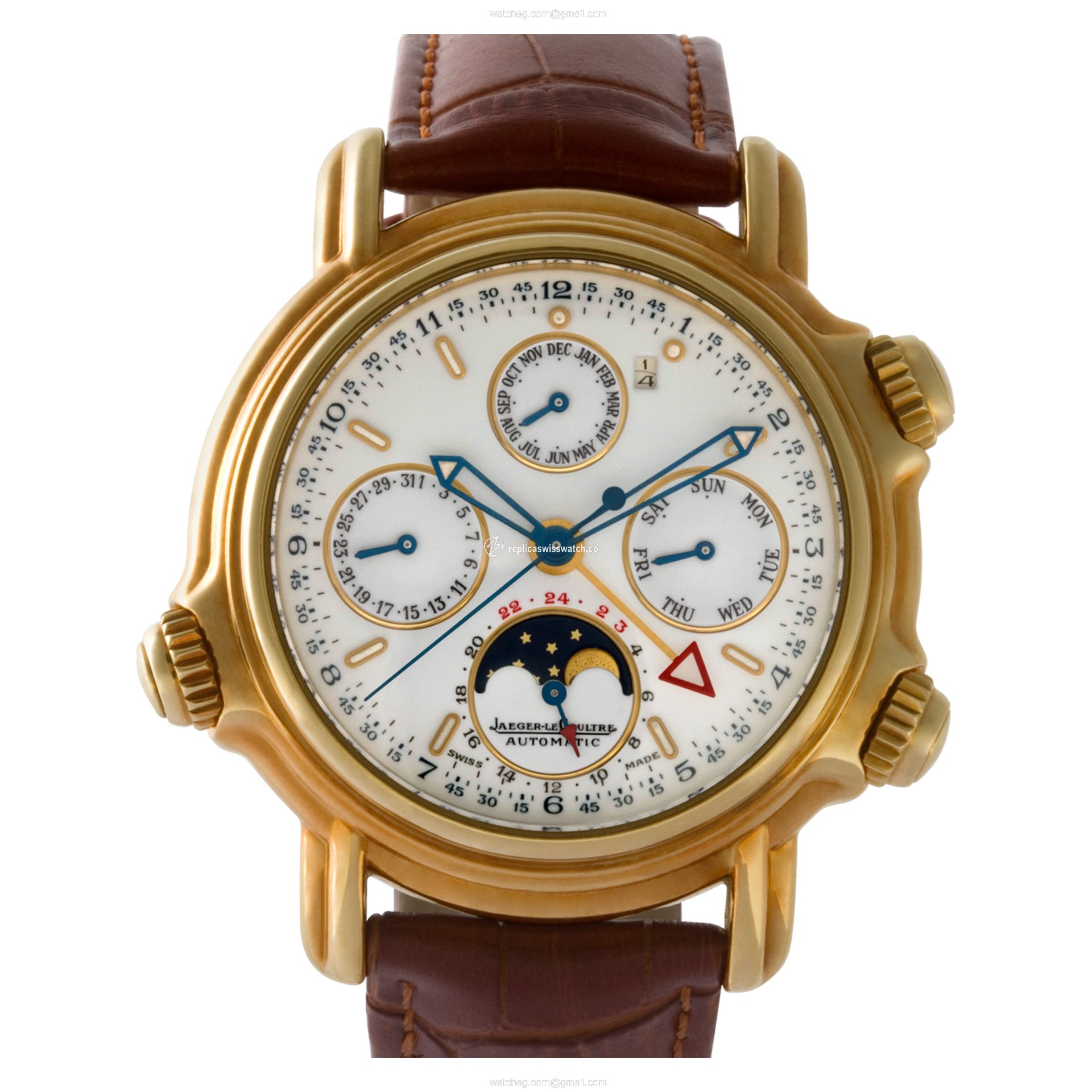 Jaeger LeCoultre 180.1.99 Grand Reveil Automatic Male 18k yellow gold Replica Jaeger LeCoultre 180.1.99 Grand Reveil Automatic Male 18k yellow gold Replica
