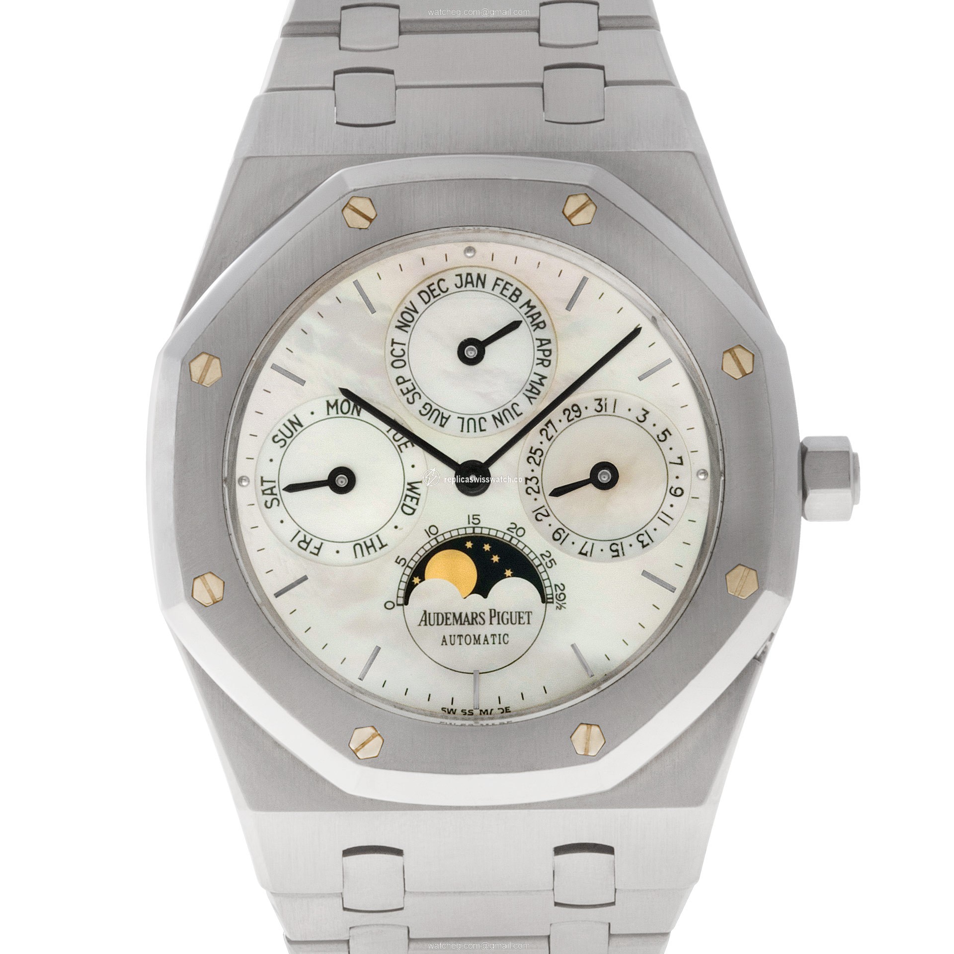 Audemars Piguet C49566 Perpetual Calendar Automatic Male Stainless Steel Replica Audemars Piguet C49566 Perpetual Calendar Automatic Male Stainless Steel Replica