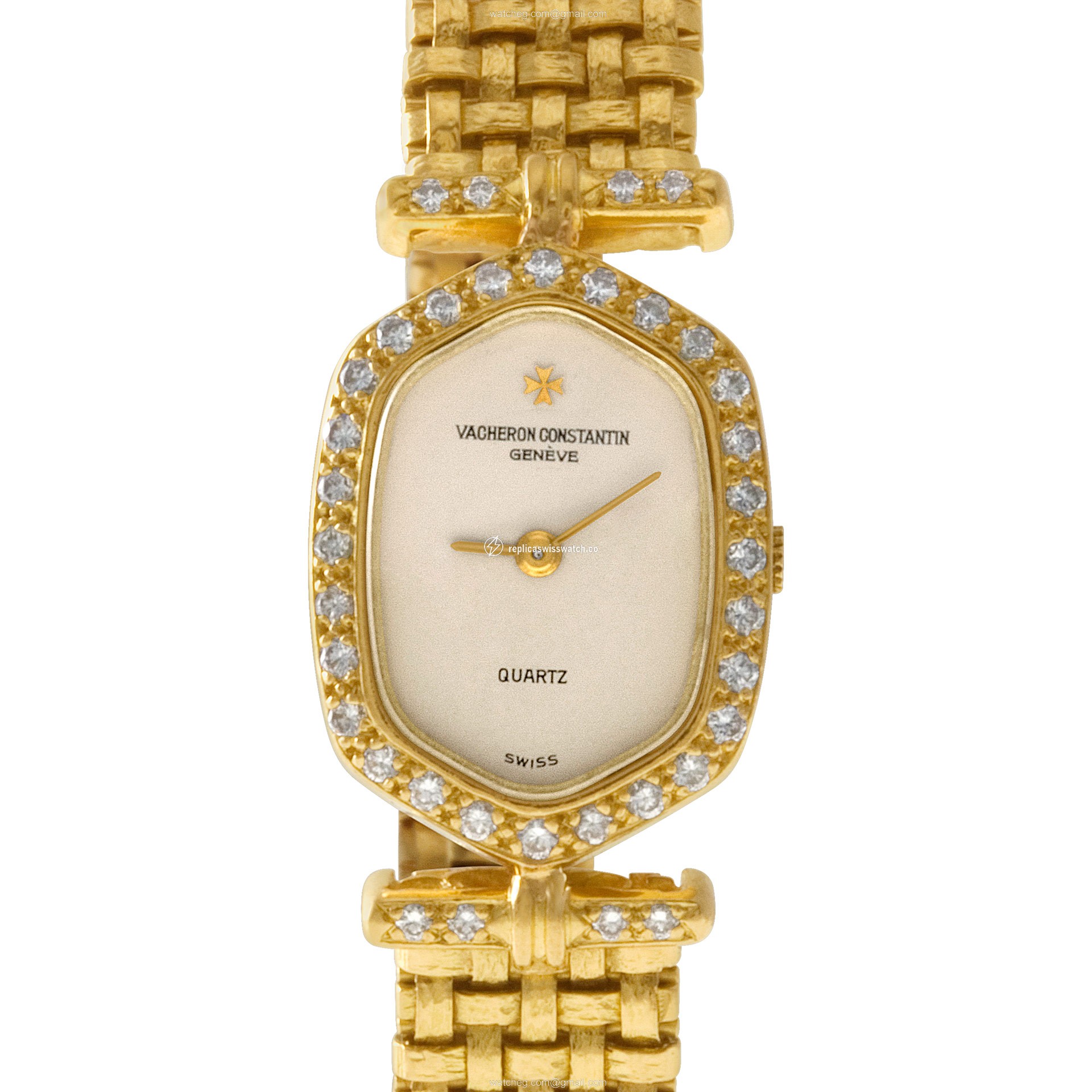 Vacheron Constantin 62502/206 Quartz Female 18k Yellow Gold Replica Vacheron Constantin 62502/206 Quartz Female 18k Yellow Gold Replica