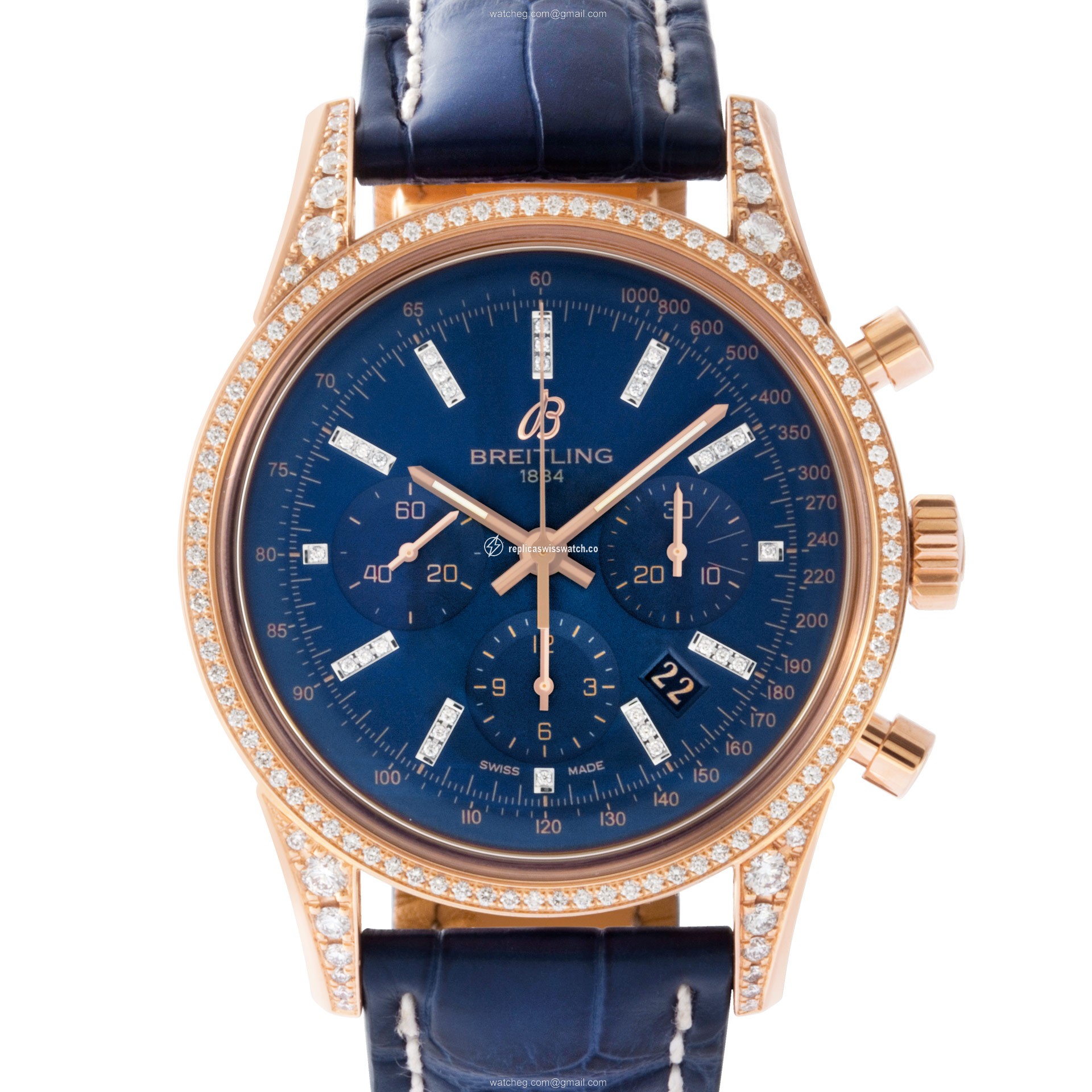 Breitling rb015263/c861 Transocean Automatic Unisex 18k rose gold Replica Breitling rb015263/c861 Transocean Automatic Unisex 18k rose gold Replica