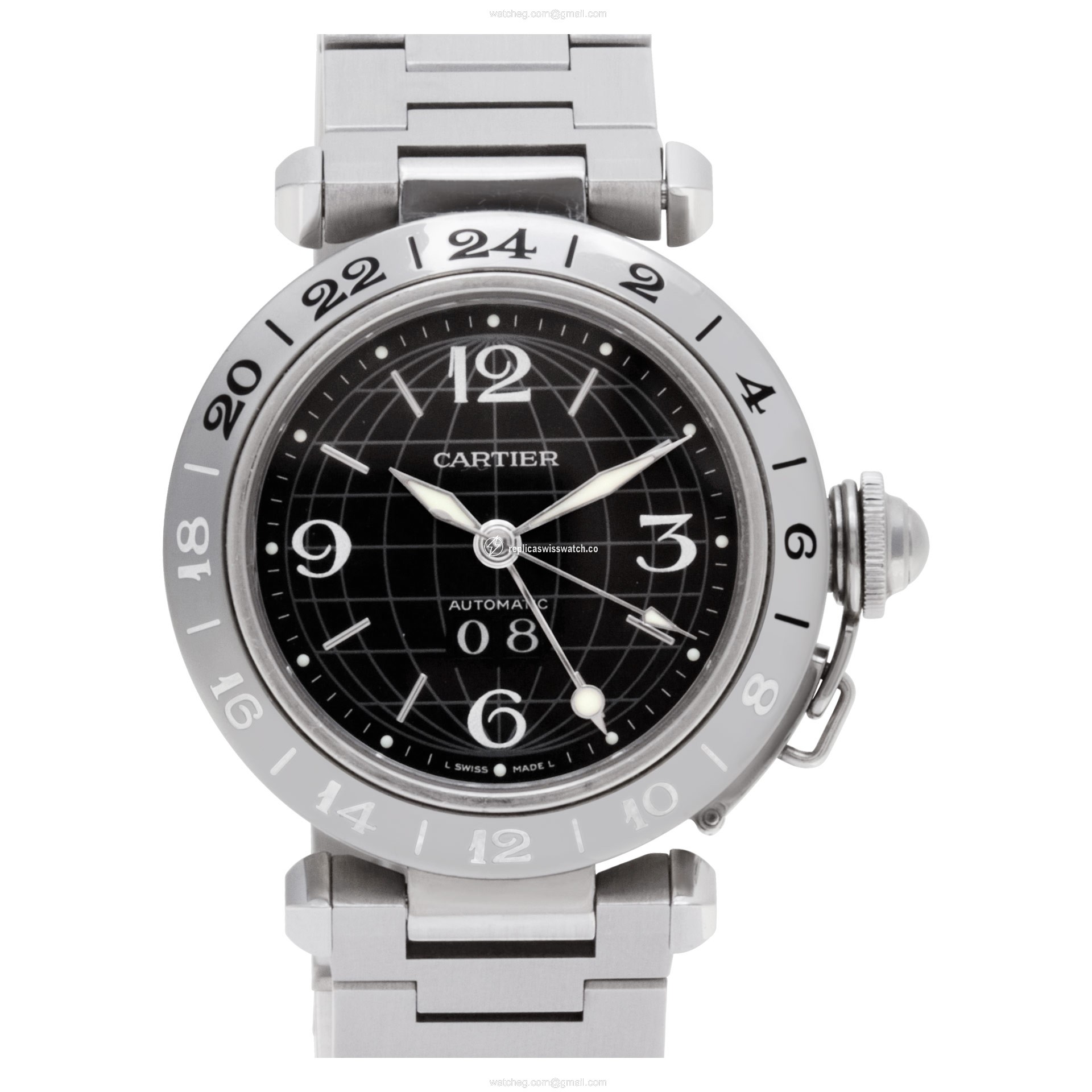 Cartier W31049M7 Pasha C Automatic Unisex Stainless Steel Replica Cartier W31049M7 Pasha C Automatic Unisex Stainless Steel Replica