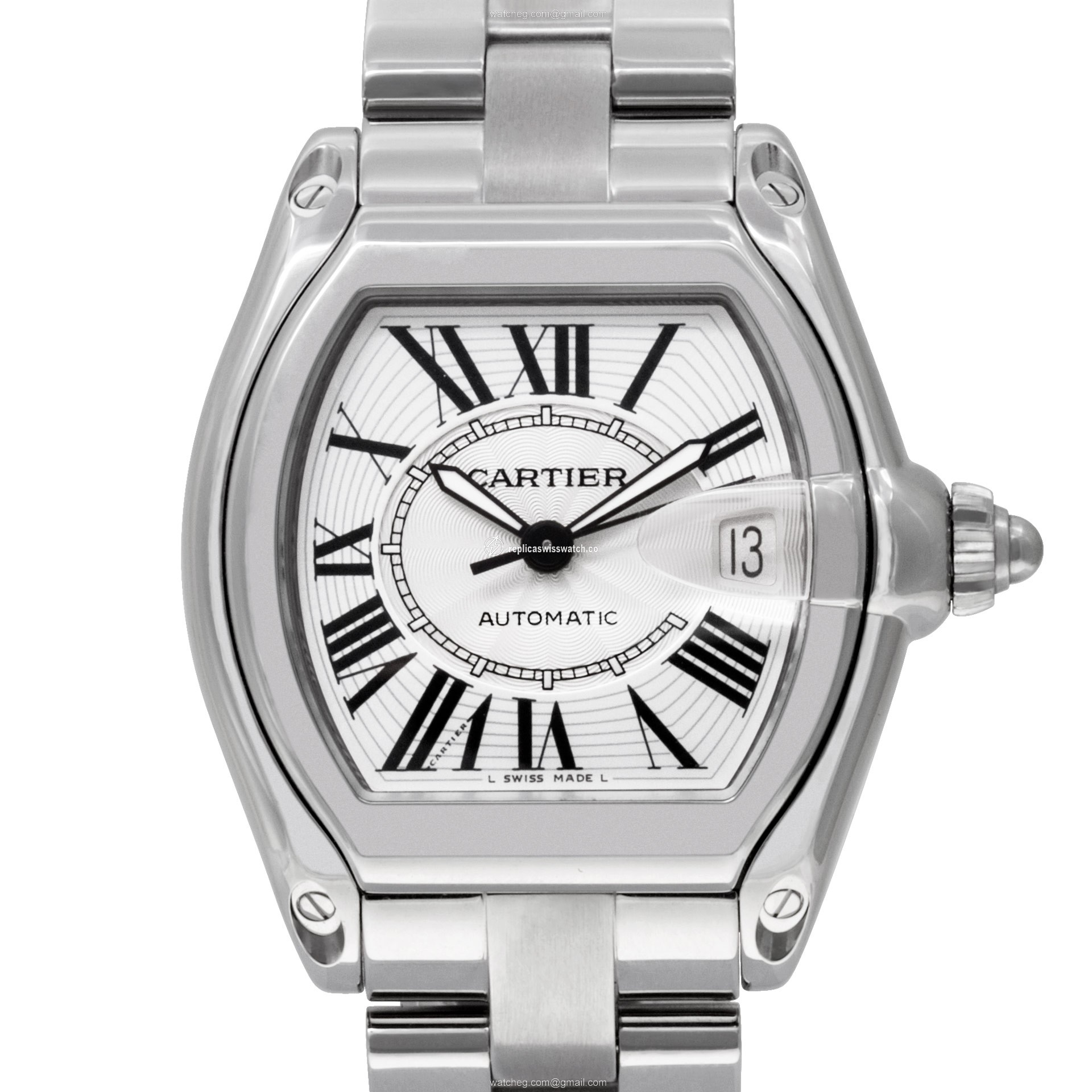 Cartier W62025V3 Roadster Automatic Male Stainless Steel Replica Cartier W62025V3 Roadster Automatic Male Stainless Steel Replica