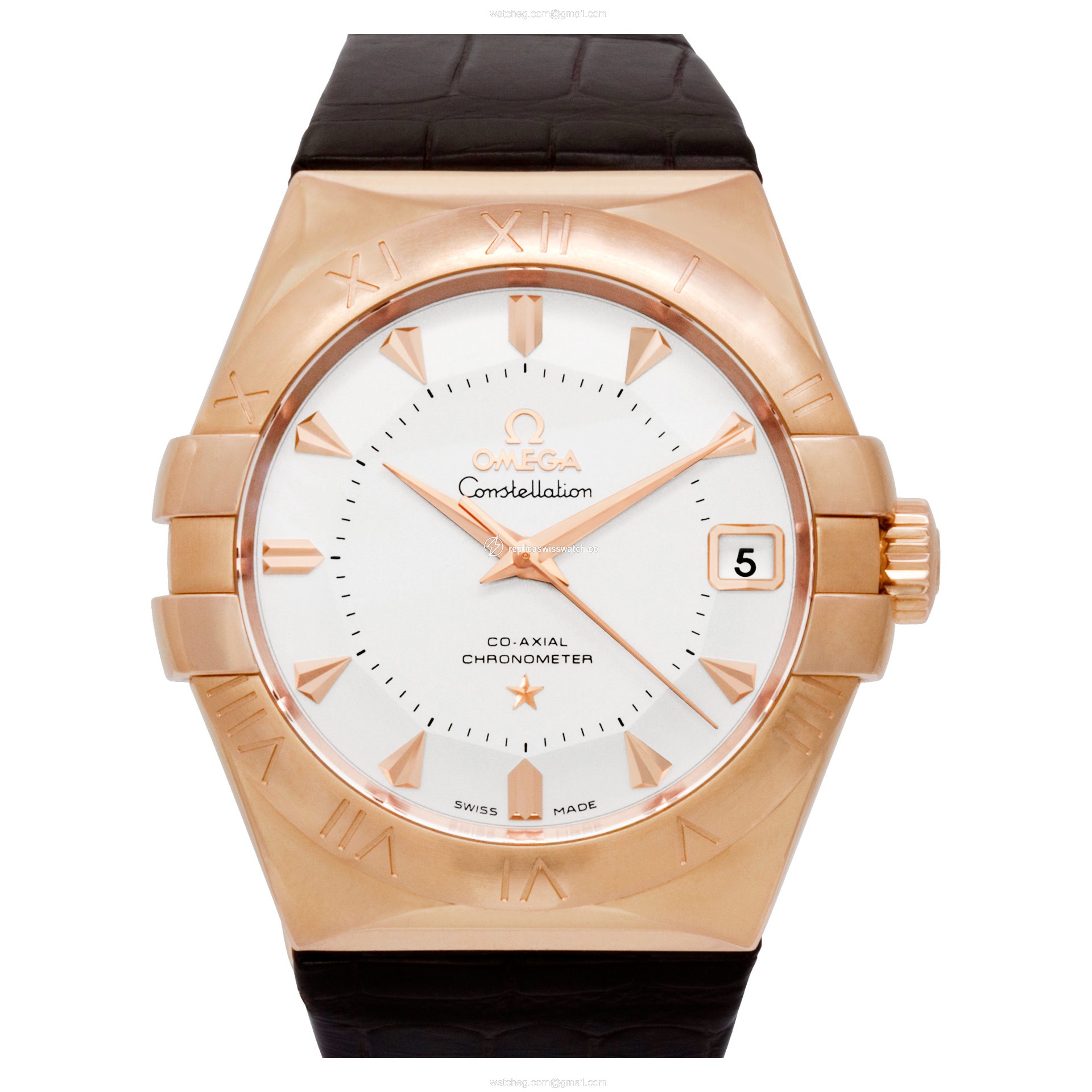 Omega 123.53.38.21.02.001 Constellation Automatic Male 18k rose gold Replica Omega 123.53.38.21.02.001 Constellation Automatic Male 18k rose gold Replica