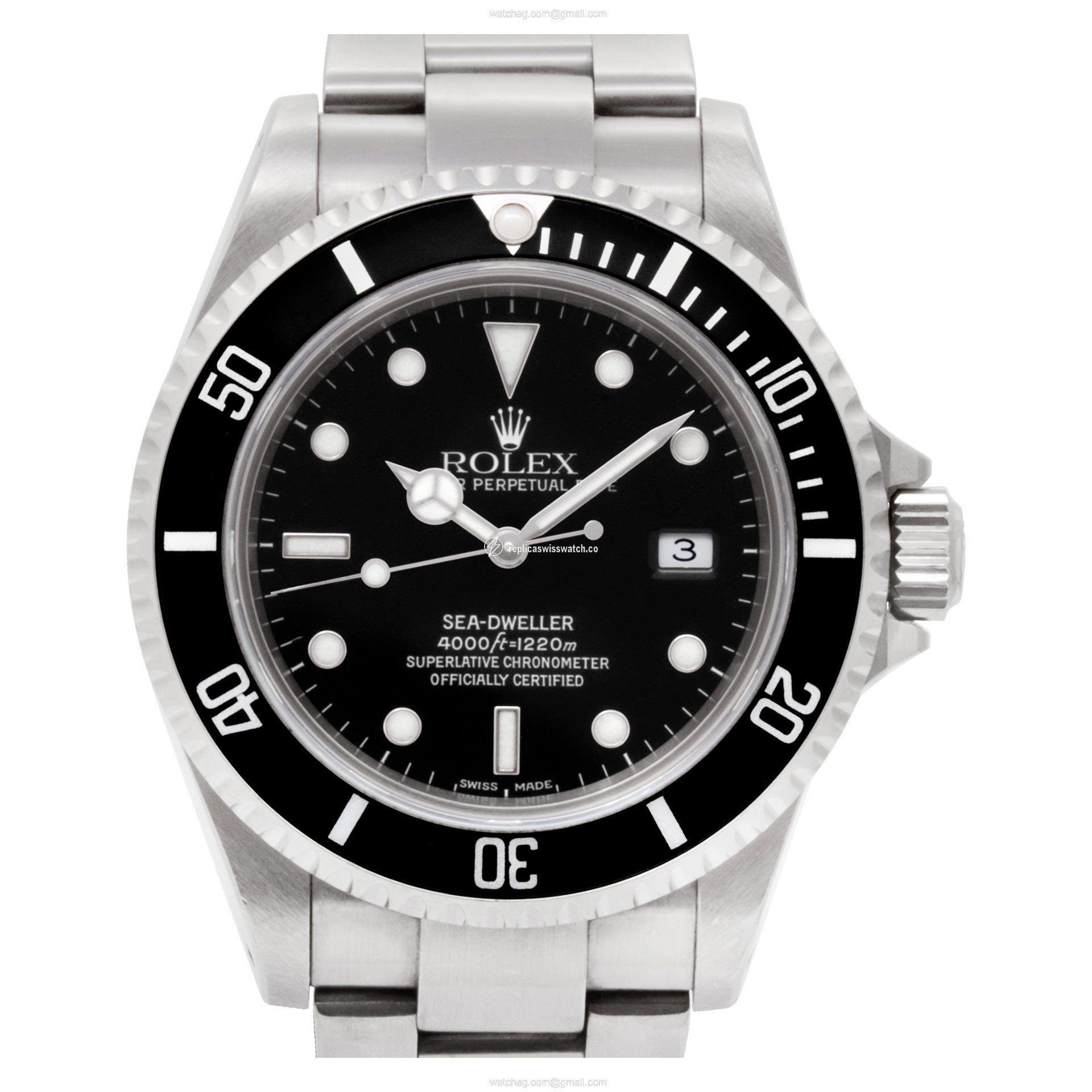 Rolex 16600 Sea-Dweller Automatic Male Stainless Steel Replica Rolex 16600 Sea-Dweller Automatic Male Stainless Steel Replica