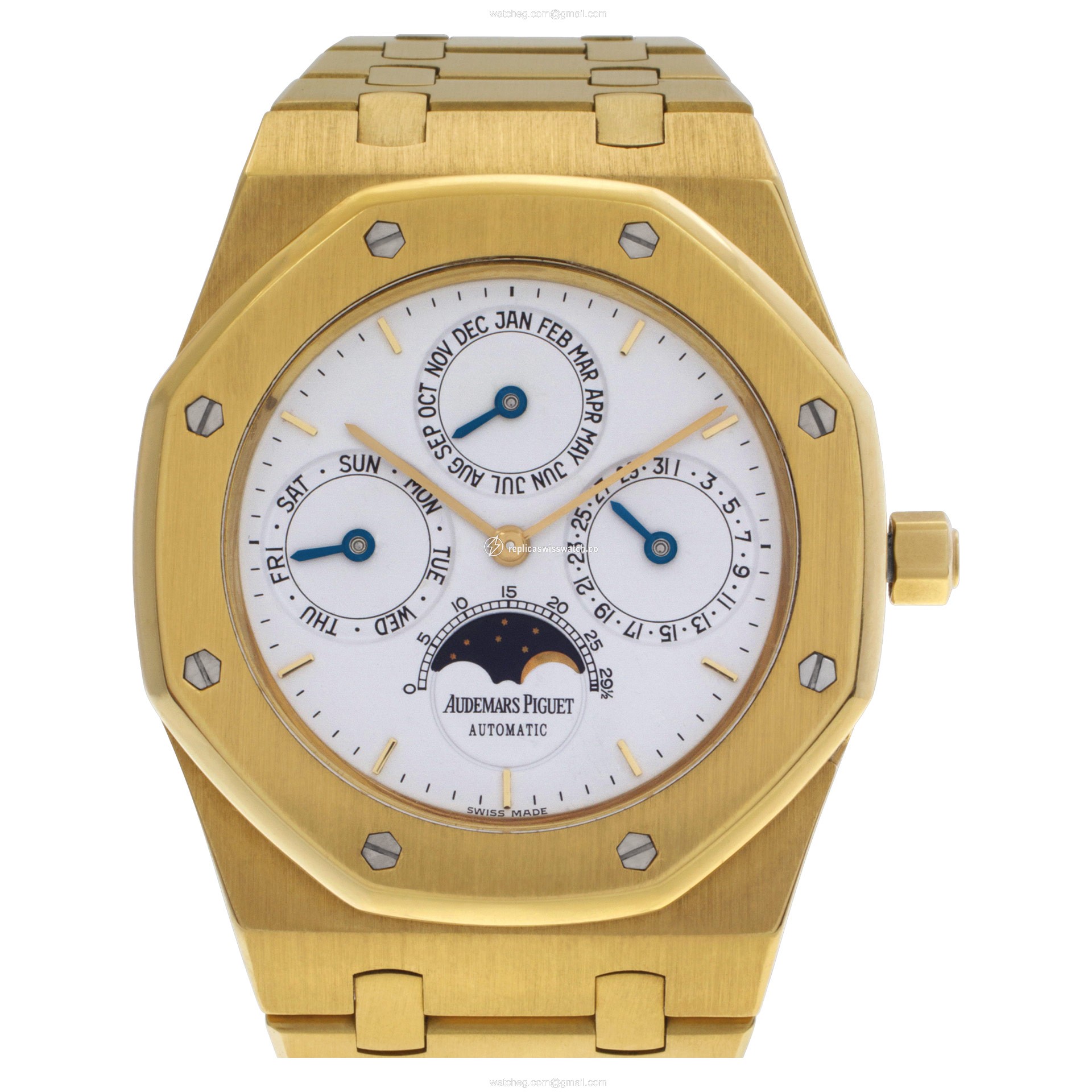 Audemars Piguet C19584 Royal Oak Automatic Male 18k yellow gold Replica Audemars Piguet C19584 Royal Oak Automatic Male 18k yellow gold Replica