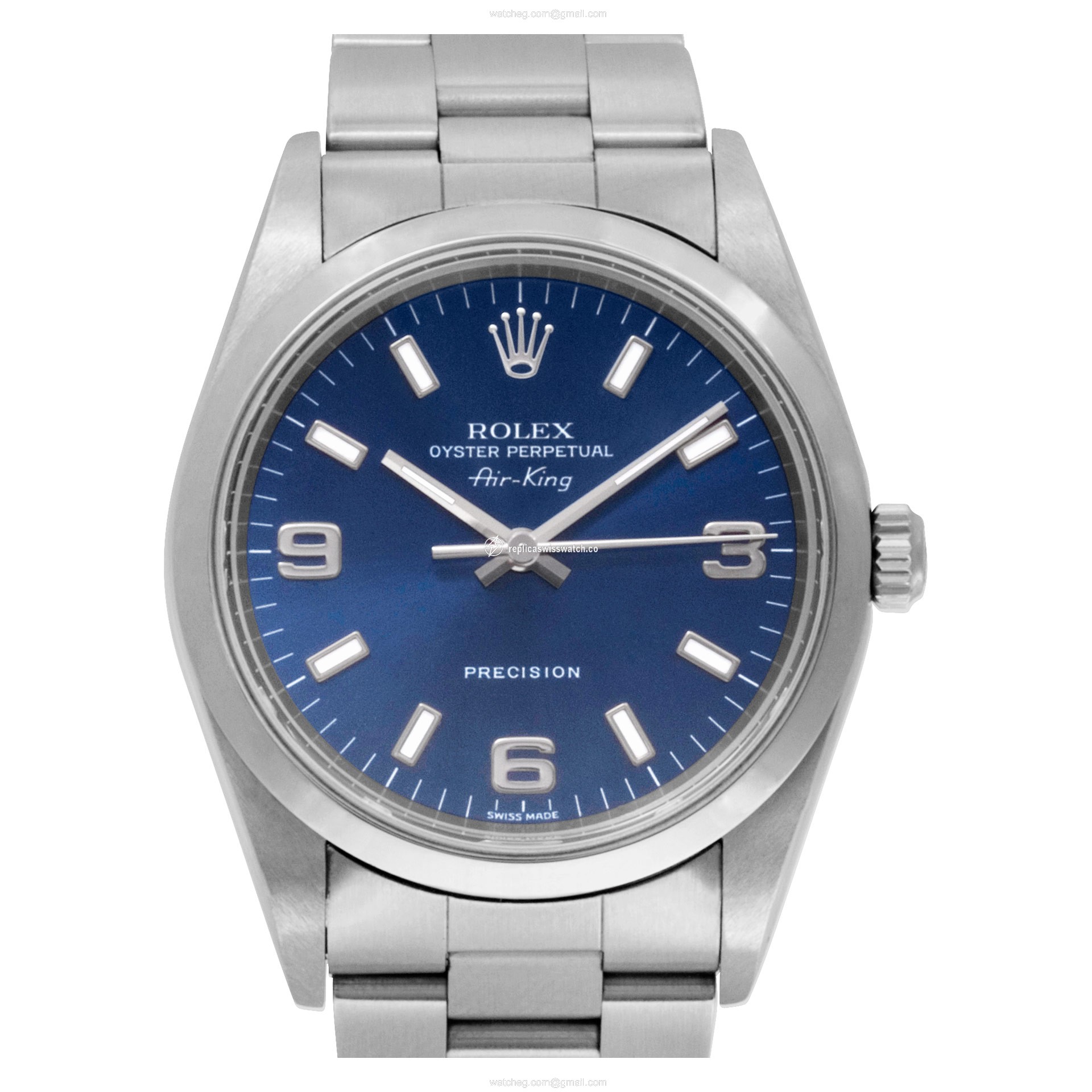 Rolex 14000M Air King Automatic Unisex Stainless Steel Replica Rolex 14000M Air King Automatic Unisex Stainless Steel Replica