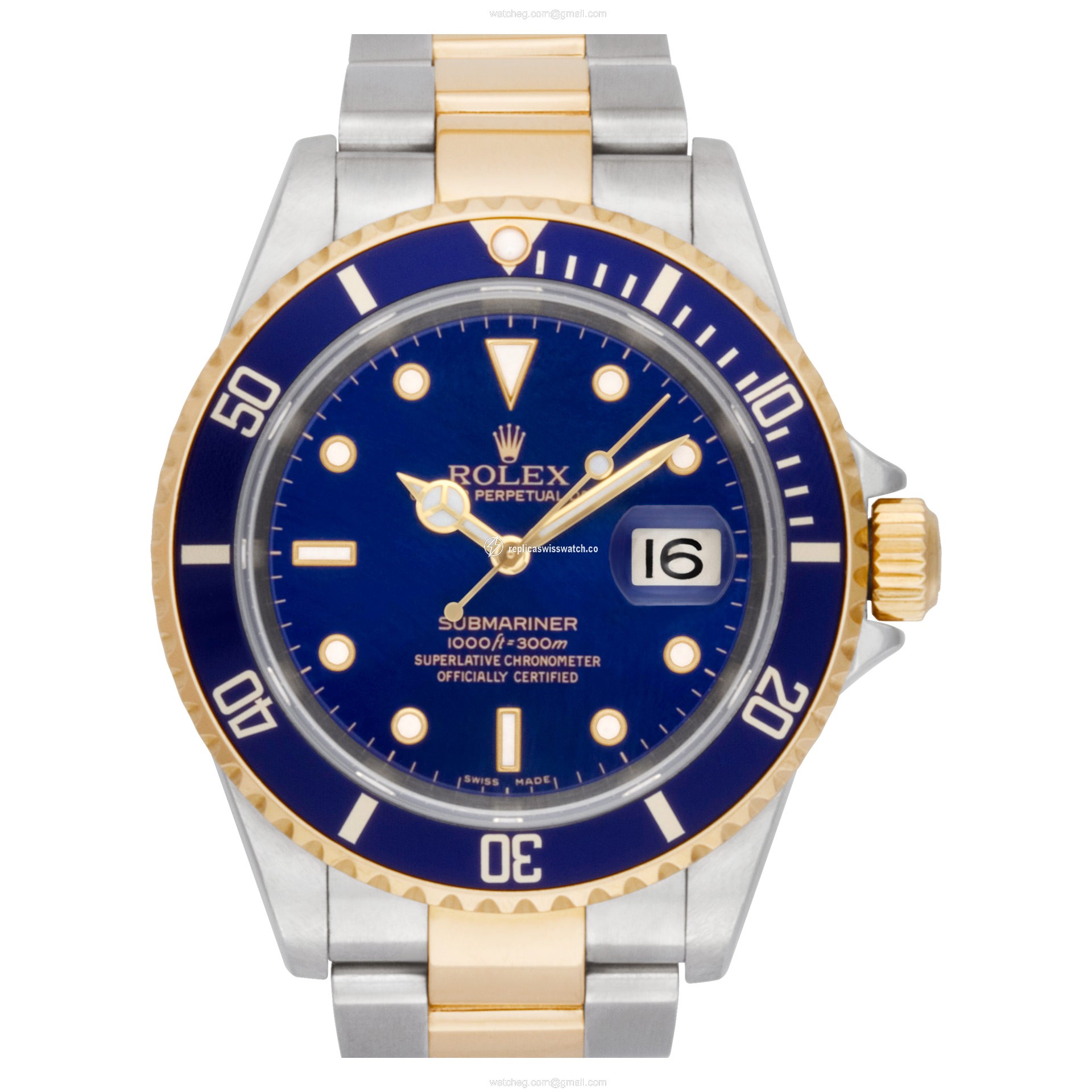 Rolex 16613 Submariner Automatic Male Stainless Steel Replica Rolex 16613 Submariner Automatic Male Stainless Steel Replica