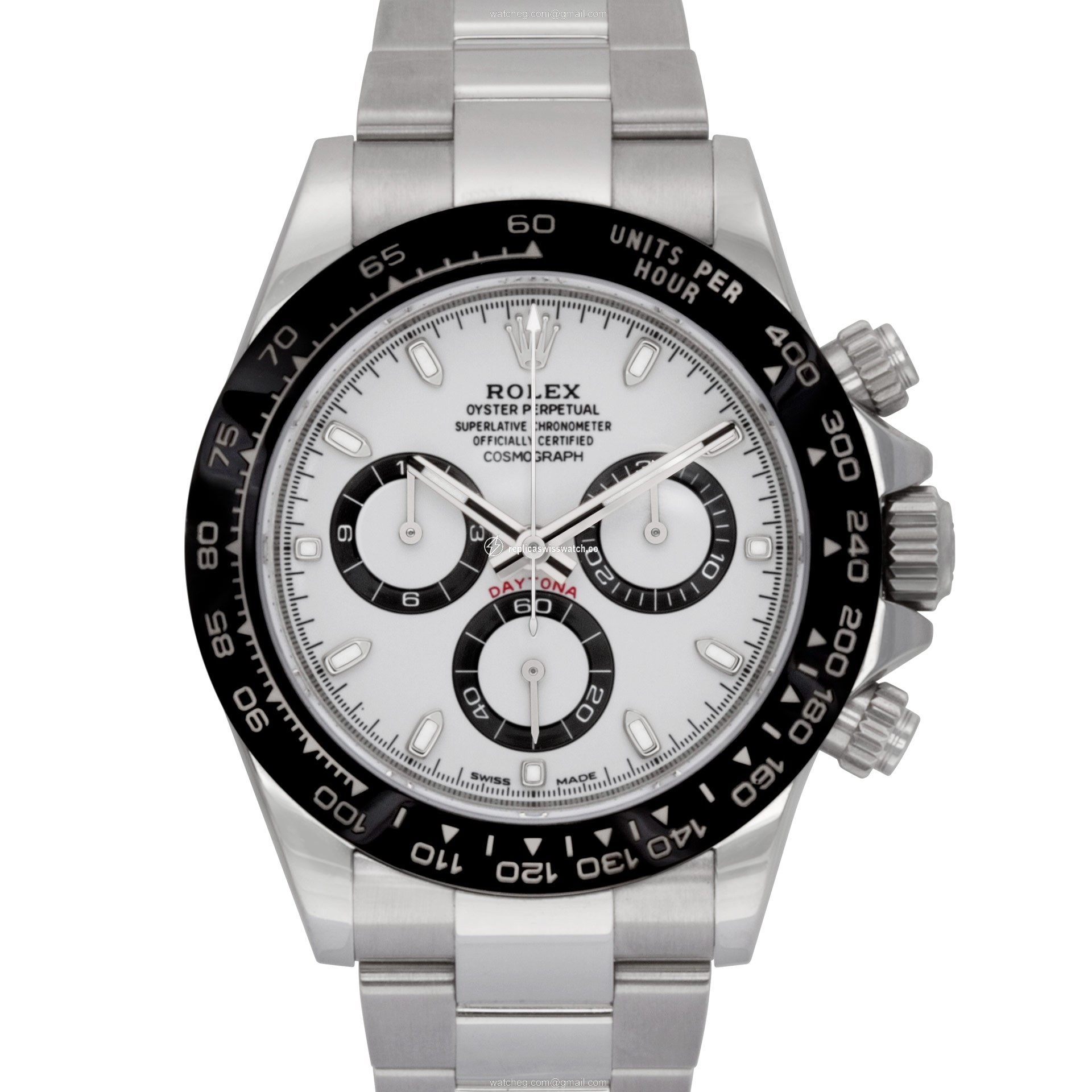 Rolex 116500W Daytona Automatic Unisex Stainless Steel Replica Rolex 116500W Daytona Automatic Unisex Stainless Steel Replica