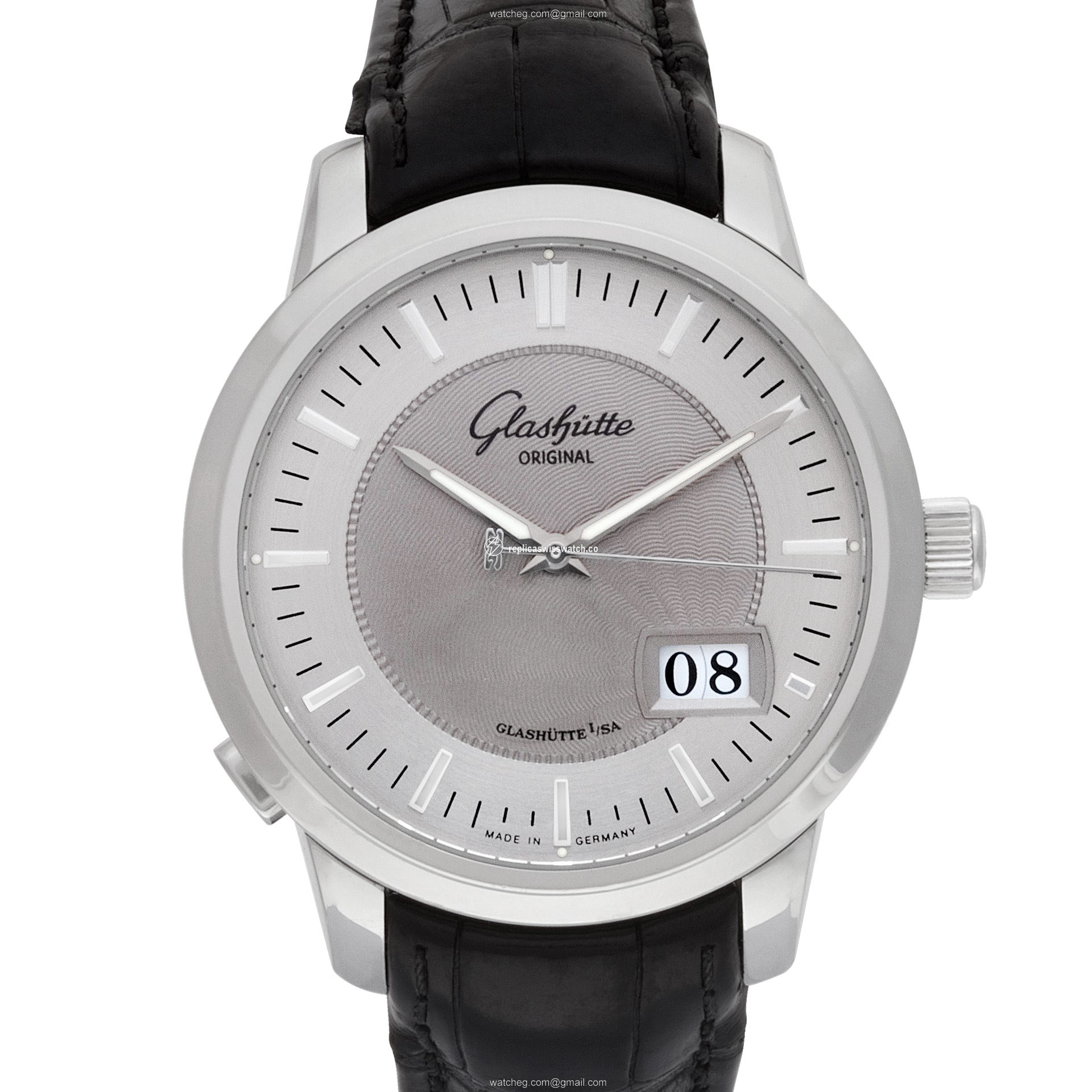 Glashutte 100-03-03-02-04 Senator Data Panoramica Automatic Male Stainless Steel Replica Glashutte 100-03-03-02-04 Senator Data Panoramica Automatic Male Stainless Steel Replica
