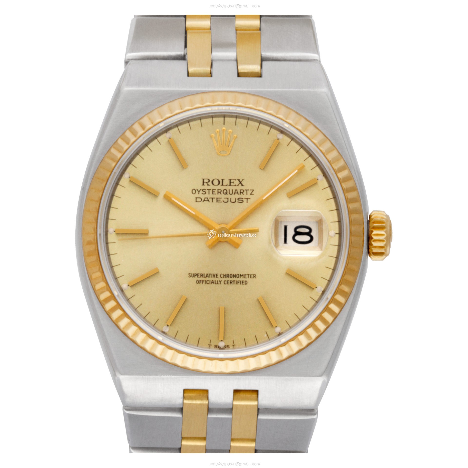 Rolex 17013 Datejust Quartz Male Stainless Steel Replica Rolex 17013 Datejust Quartz Male Stainless Steel Replica