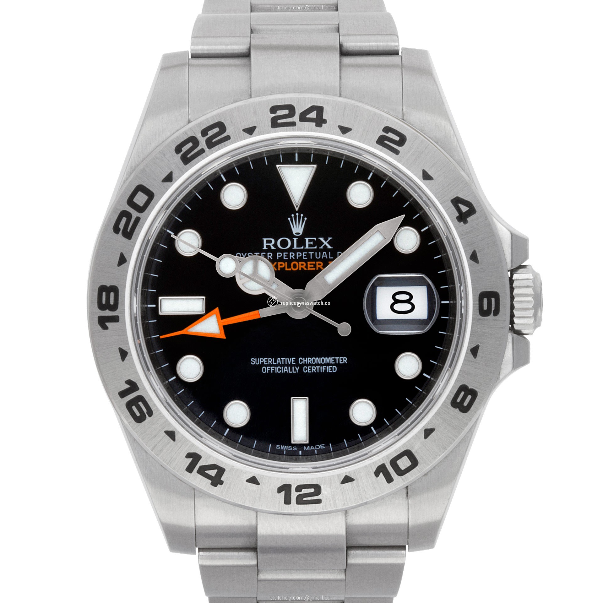 Rolex 216570 Explorer II Automatic Male Stainless Steel Replica Rolex 216570 Explorer II Automatic Male Stainless Steel Replica