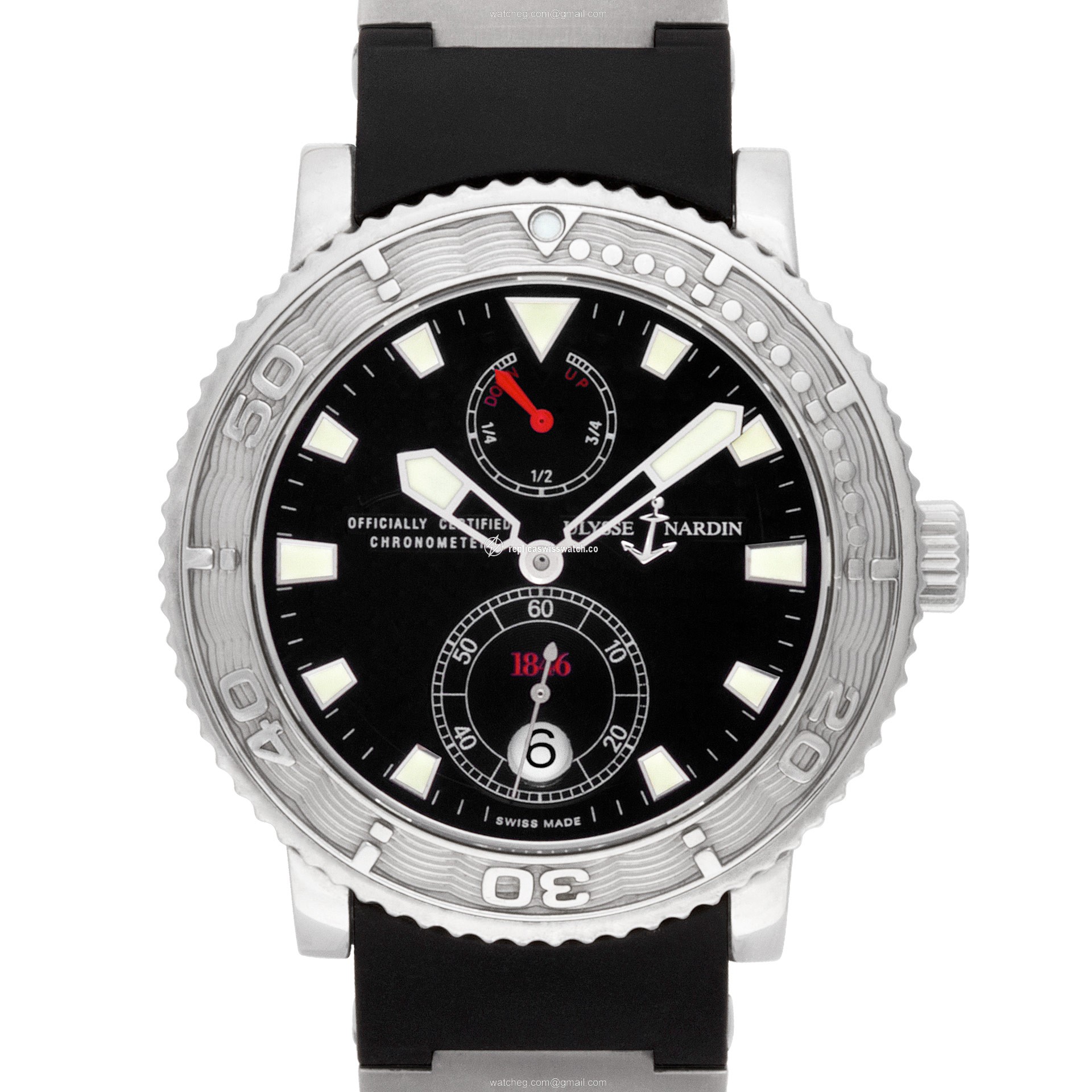 Ulysse Nardin 263-55 Marine Chronometer Automatic Male Stainless Steel Replica Ulysse Nardin 263-55 Marine Chronometer Automatic Male Stainless Steel Replica