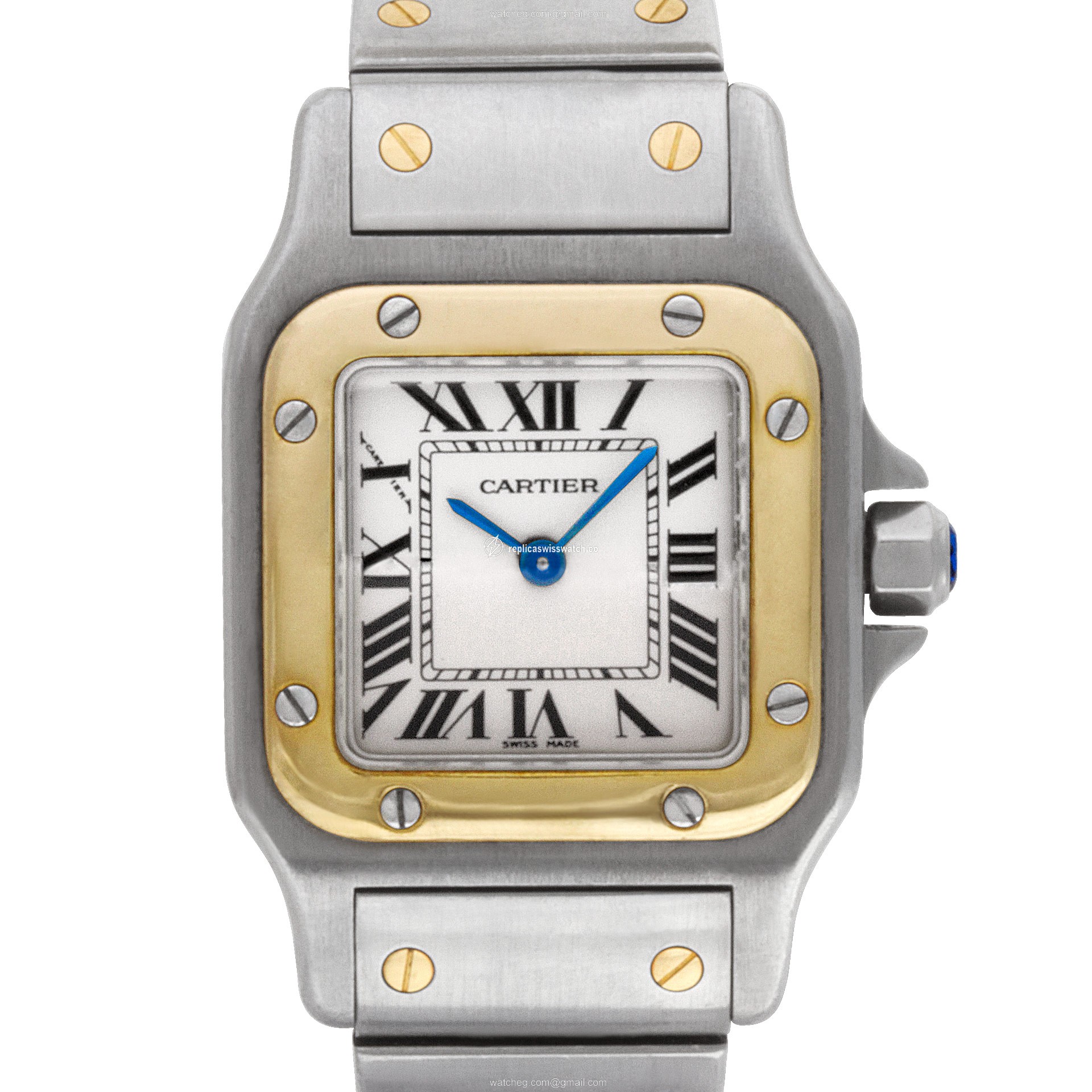 Cartier 166930 Santos Quartz Female Stainless Steel Replica Cartier 166930 Santos Quartz Female Stainless Steel Replica