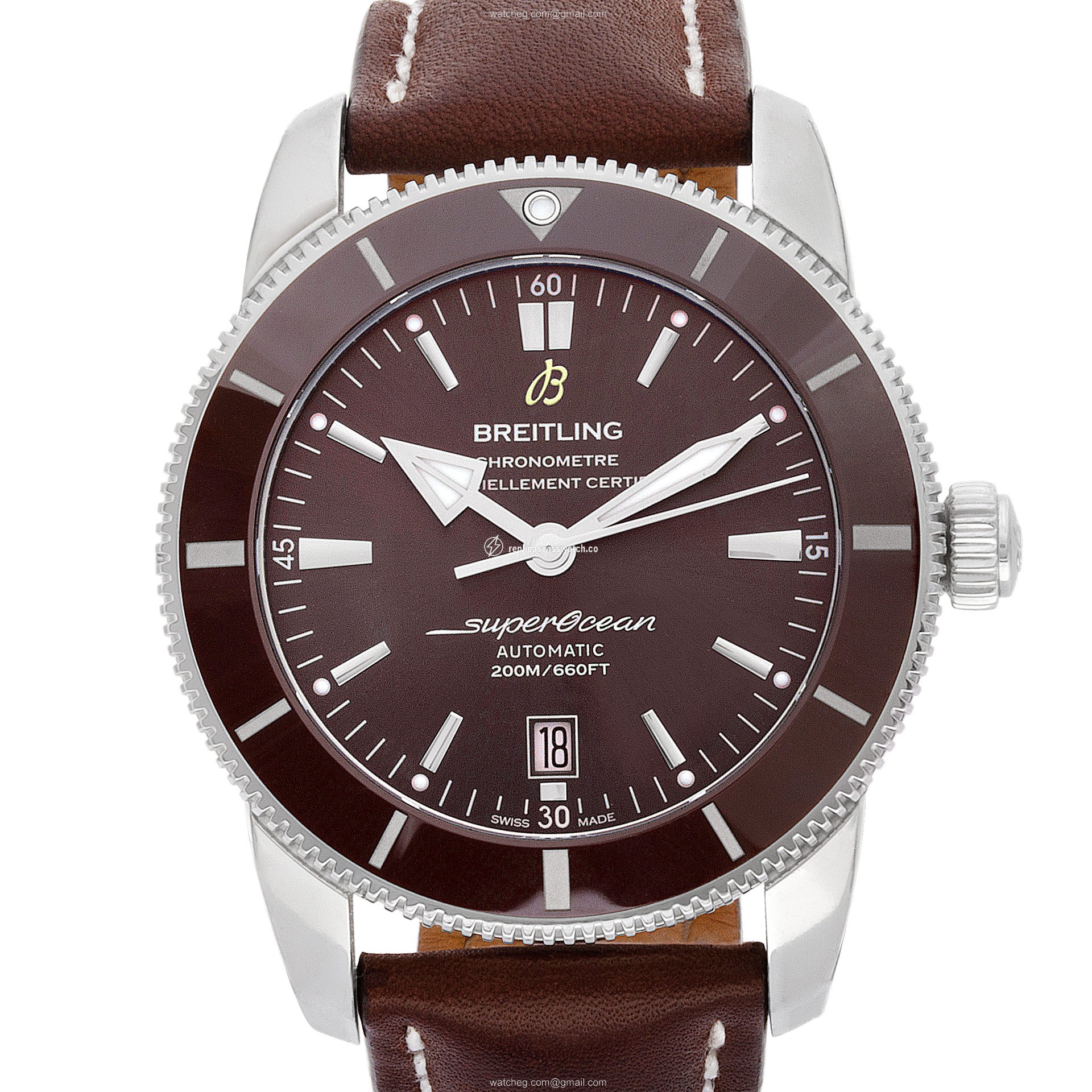 Breitling AB2020 Super Ocean Automatic Male Stainless Steel Replica Breitling AB2020 Super Ocean Automatic Male Stainless Steel Replica