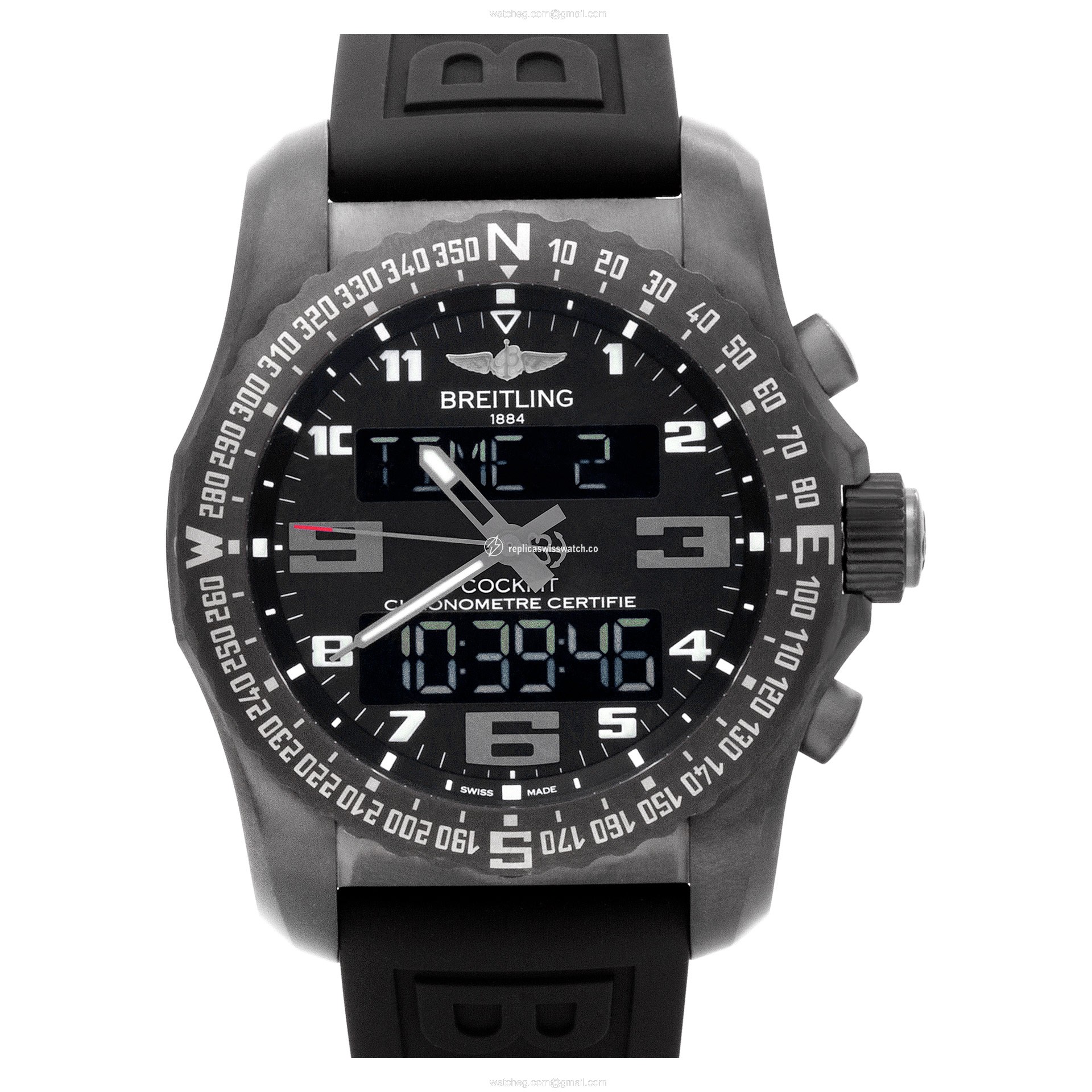 Breitling VB5010 Cockpit Quartz Male Titanium Replica Breitling VB5010 Cockpit Quartz Male Titanium Replica