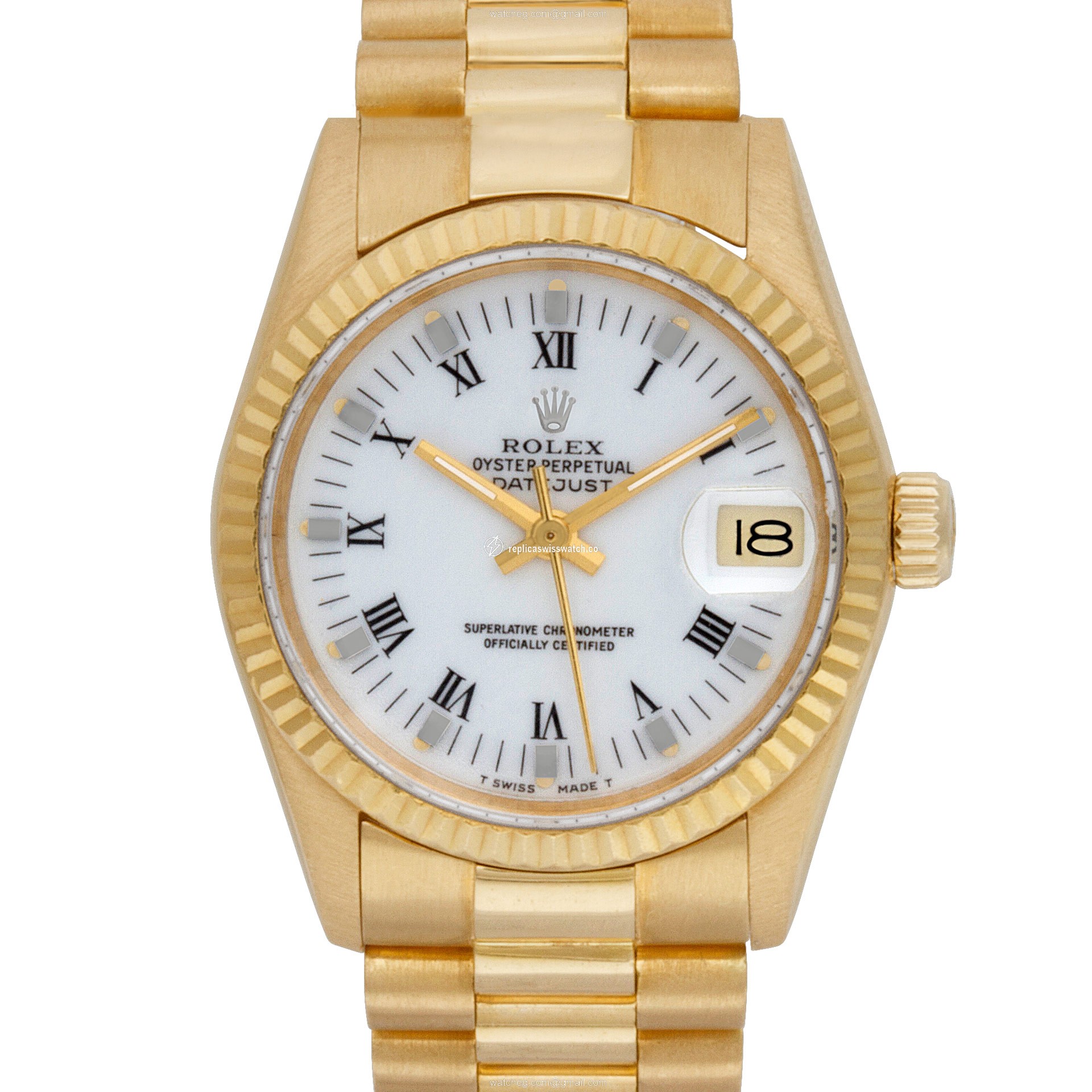 Rolex 68278 Datejust Automatic Unisex 18k yellow gold Replica Rolex 68278 Datejust Automatic Unisex 18k yellow gold Replica