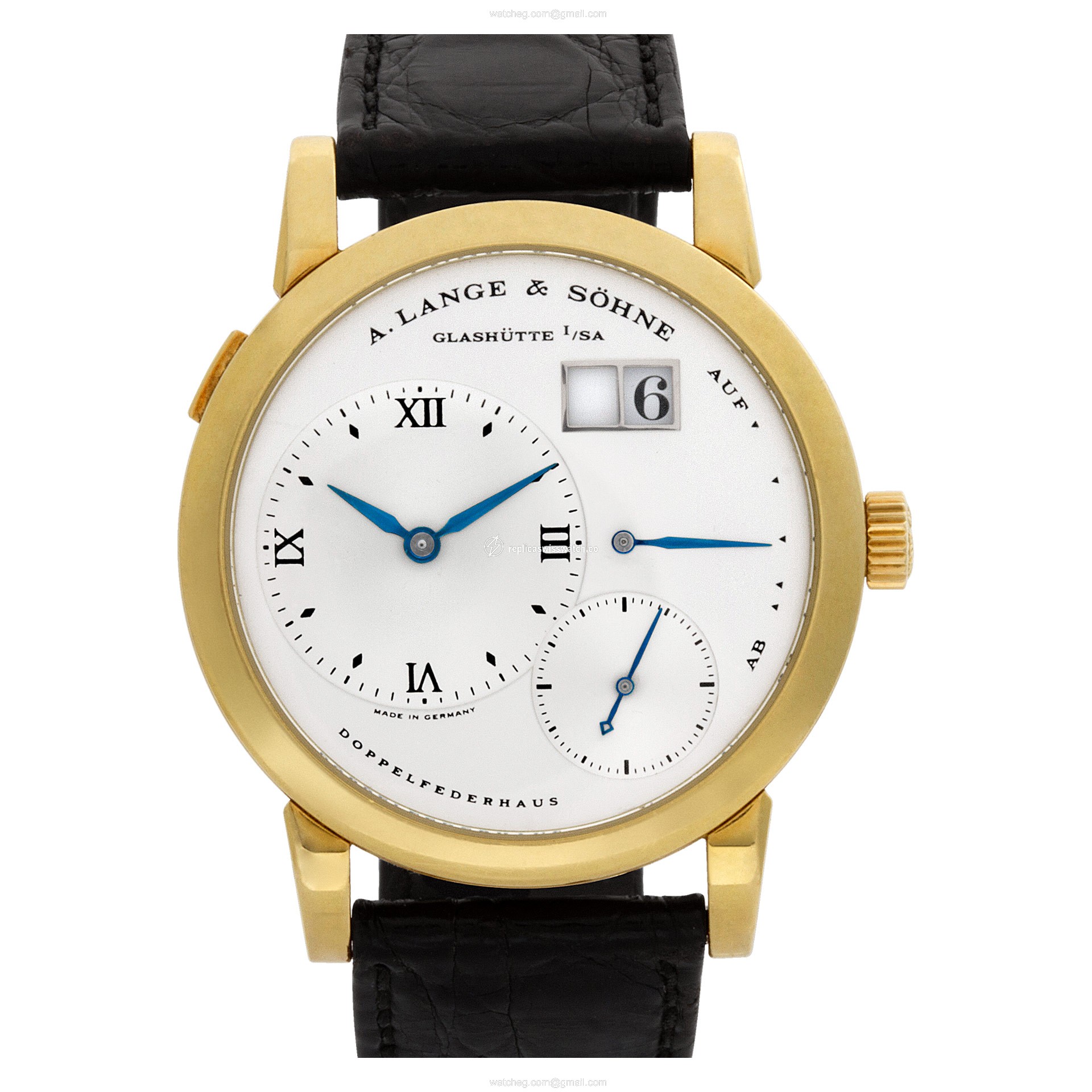 A. Lange & Sohne 101.002 Lange 1 Manual Male 18k Yellow Gold Replica A. Lange & Sohne 101.002 Lange 1 Manual Male 18k Yellow Gold Replica