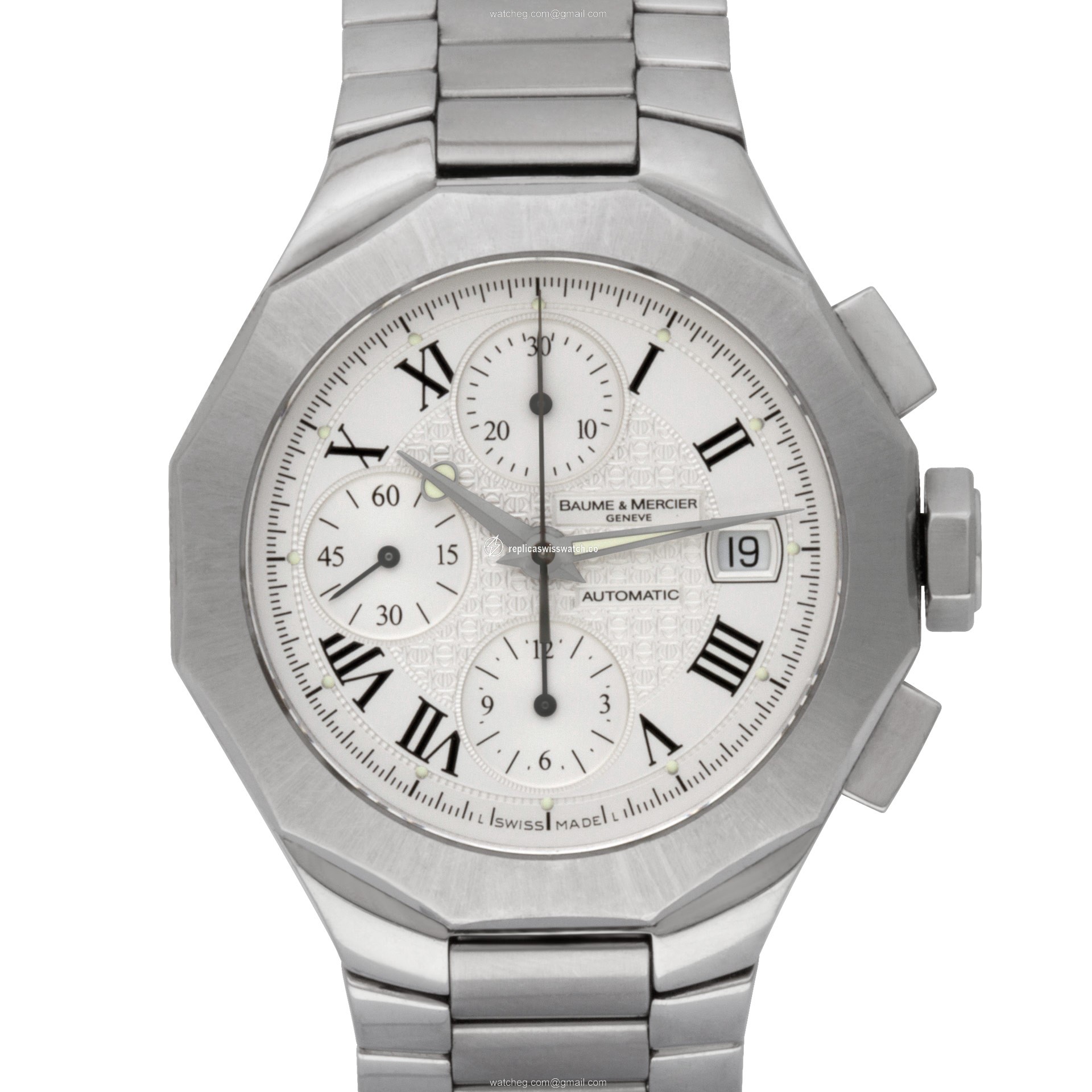 Baume & Mercier 65539 Riviera Automatic Male Stainless Steel Replica Baume & Mercier 65539 Riviera Automatic Male Stainless Steel Replica