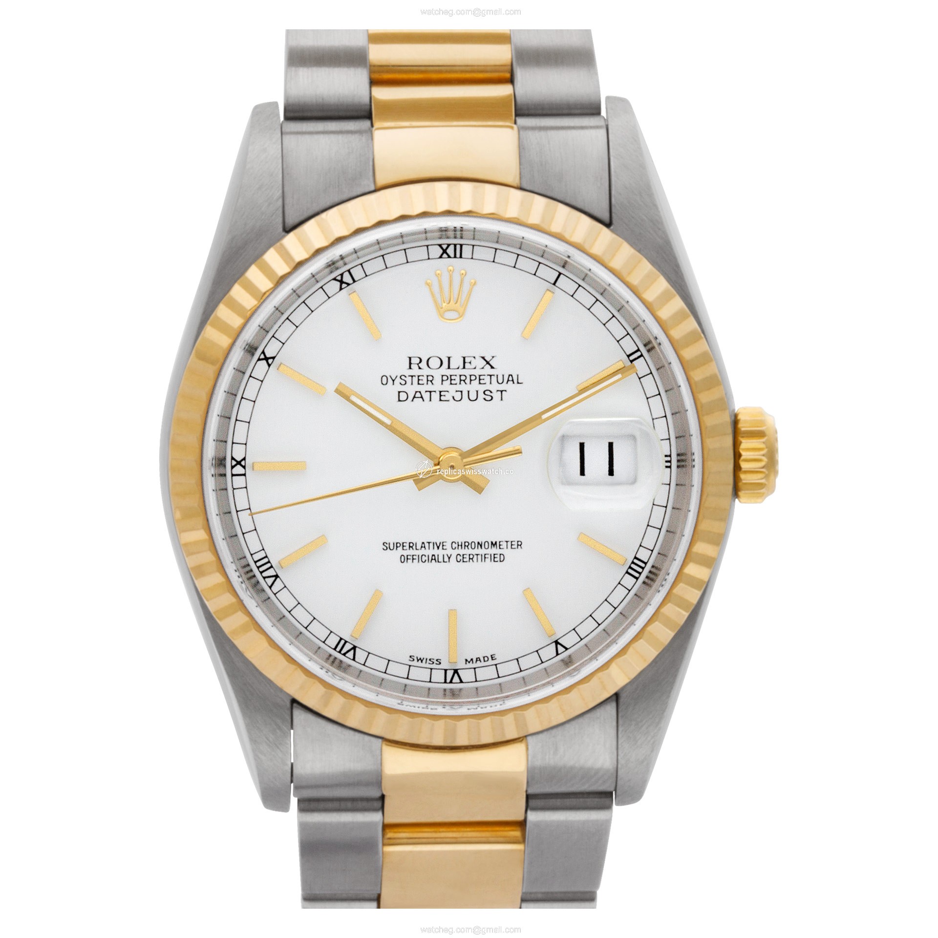 Rolex 16233 Datejust Automatic Unisex Stainless Steel Replica Rolex 16233 Datejust Automatic Unisex Stainless Steel Replica