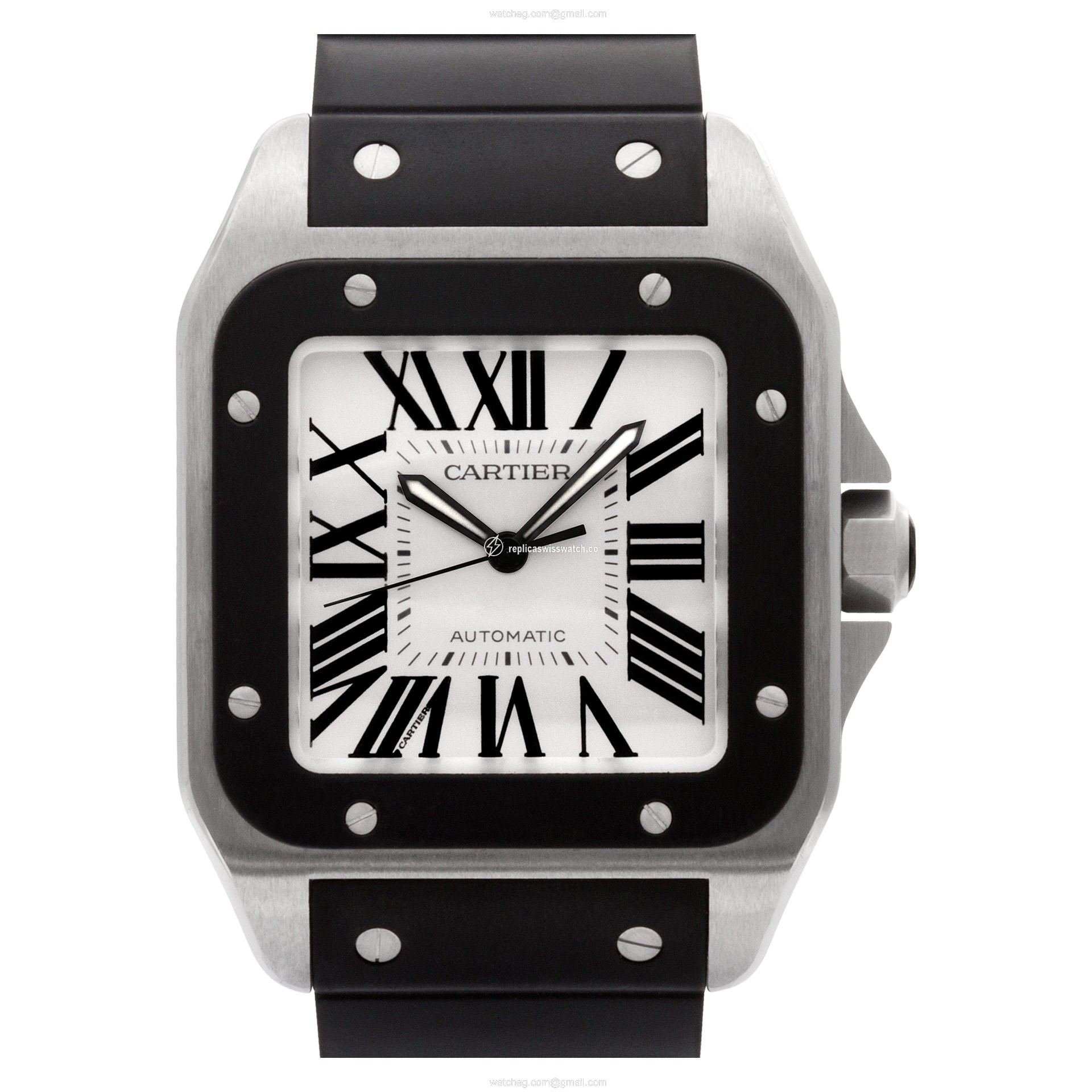 Cartier W20121U2 Santos 100 Automatic Male Stainless Steel Replica Cartier W20121U2 Santos 100 Automatic Male Stainless Steel Replica