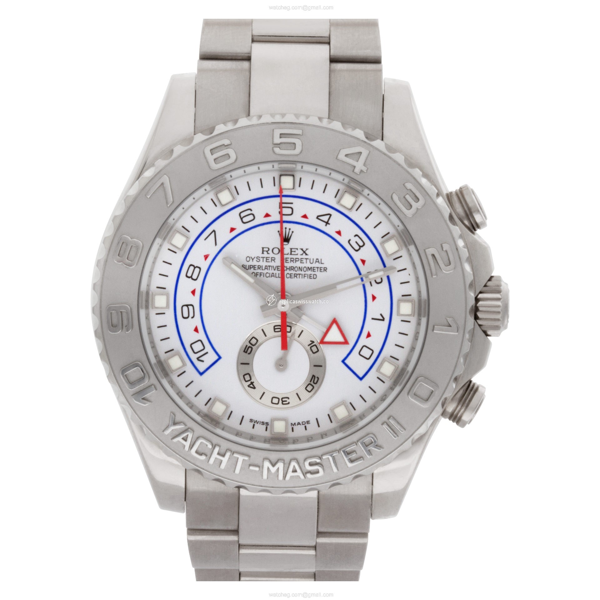 Rolex 116689 Yacht-Master II Automatic Male 18k White Gold Replica Rolex 116689 Yacht-Master II Automatic Male 18k White Gold Replica