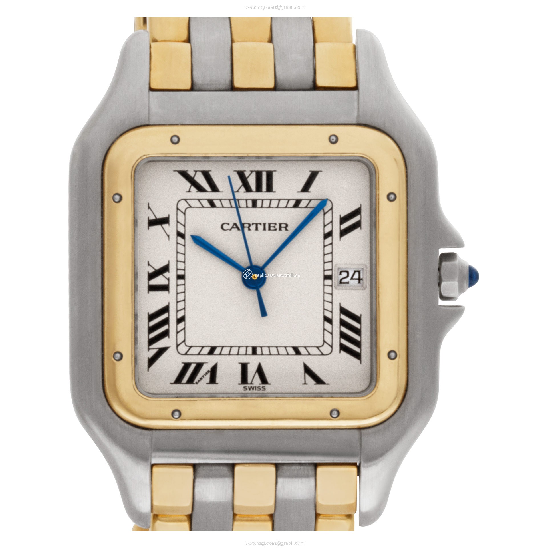 Cartier Cartier 1865 Panthere Quartz Male Stainless Steel Replica Cartier Cartier 1865 Panthere Quartz Male Stainless Steel Replica