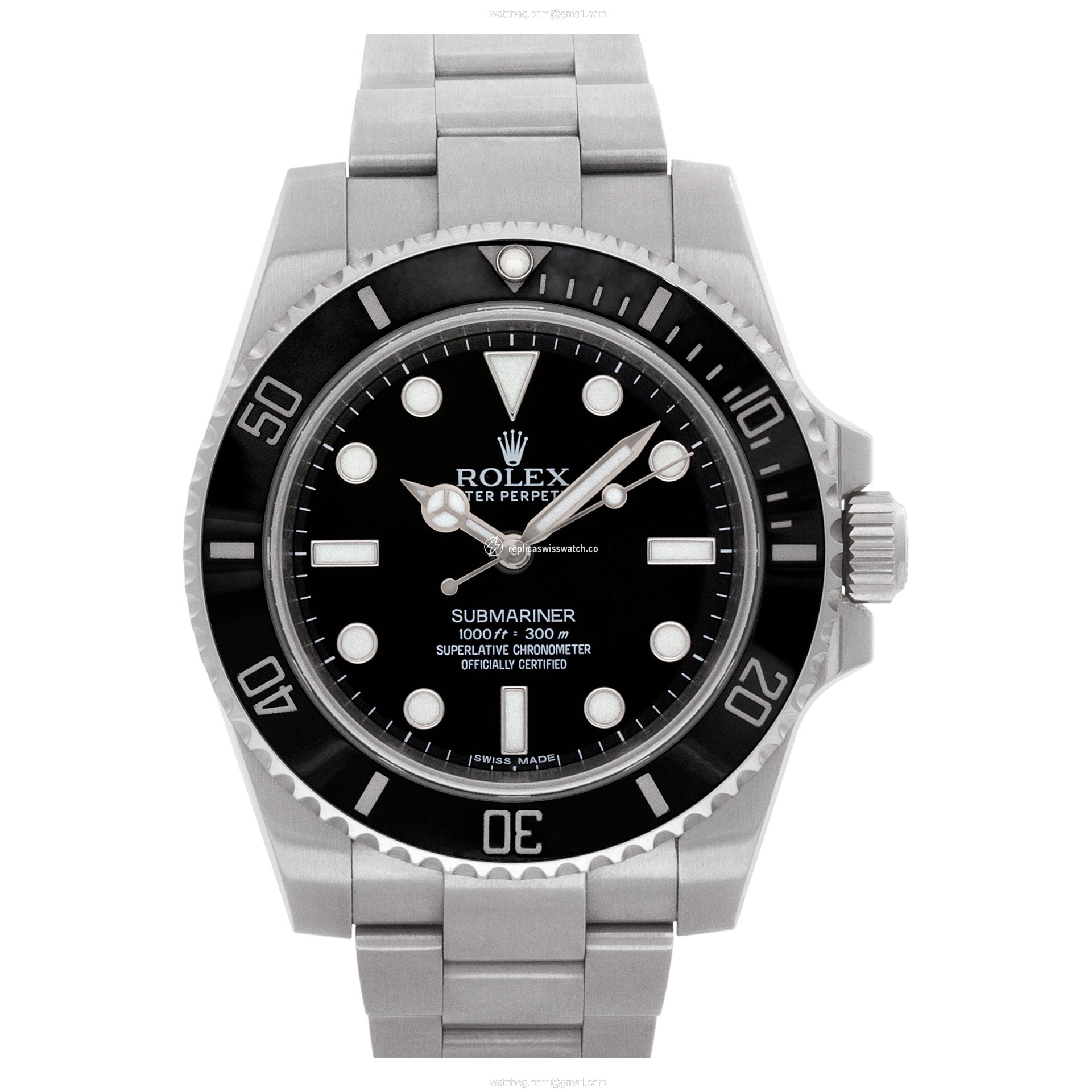 Rolex 114060 Submariner No Date Automatic Male Stainless Steel Replica Rolex 114060 Submariner No Date Automatic Male Stainless Steel Replica