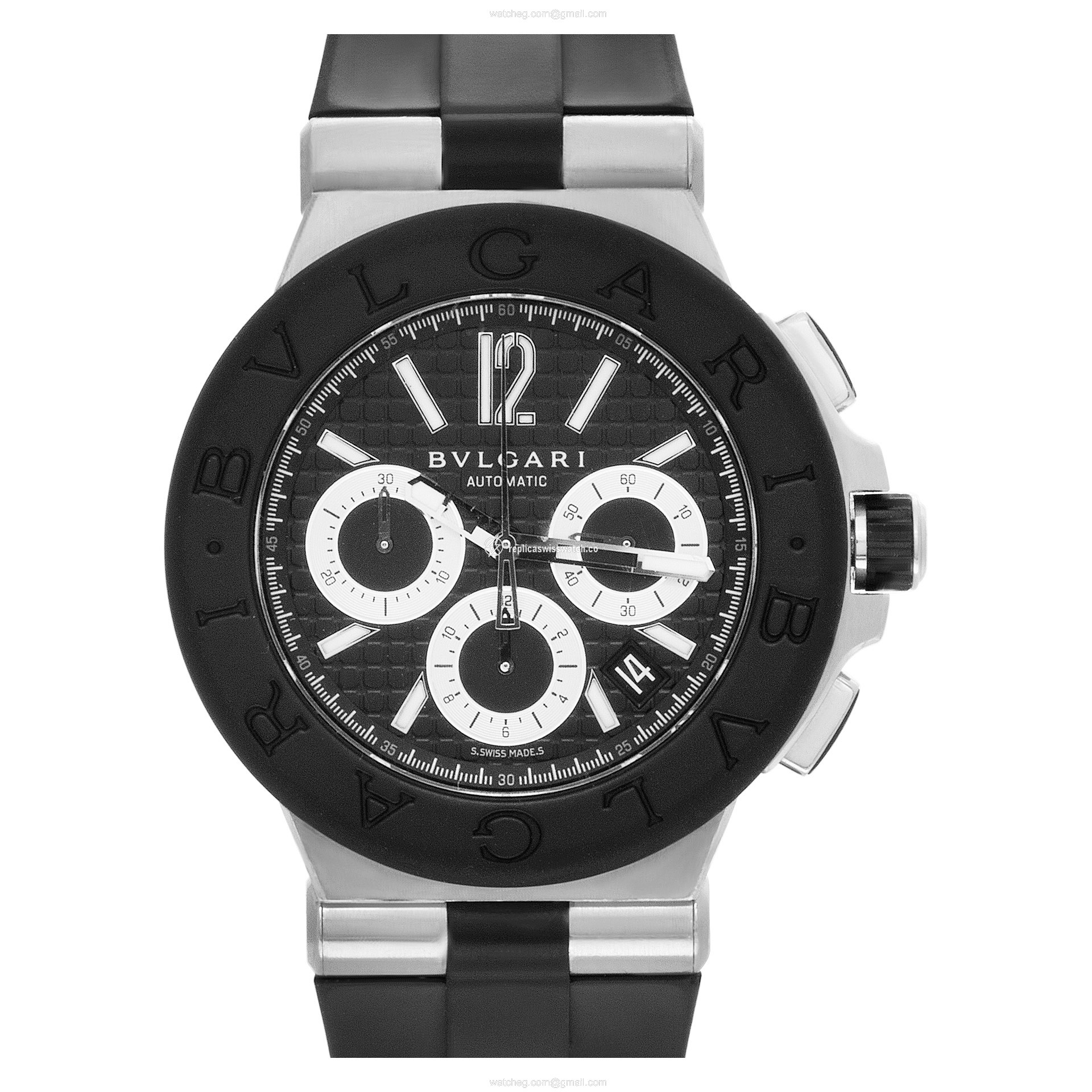 Bvlgari DG 42 SC CH Diagono Automatic Male Stainless Steel Replica Bvlgari DG 42 SC CH Diagono Automatic Male Stainless Steel Replica