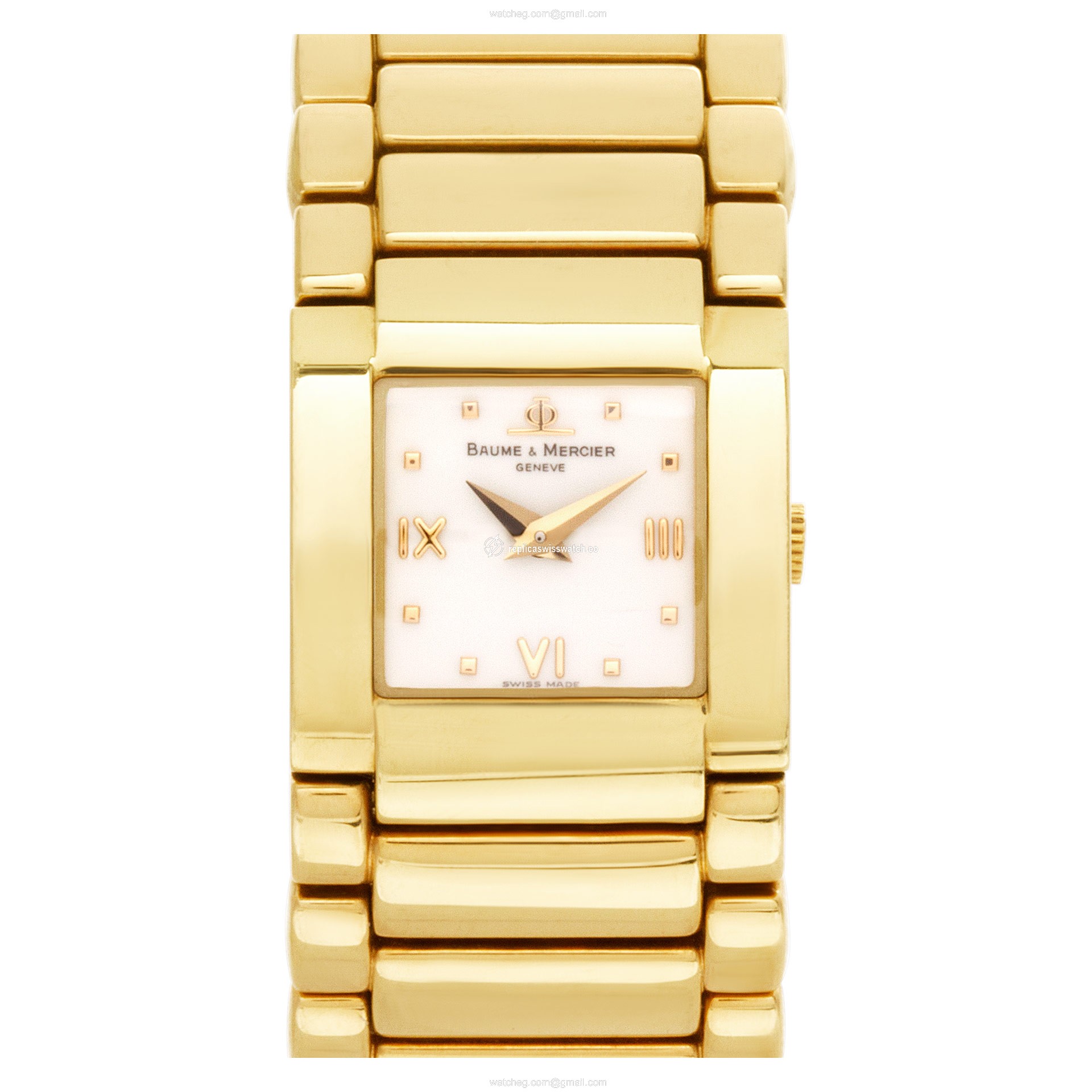 Baume & Mercier MV045223 Catwalk Quartz Female 18k yellow gold Replica Baume & Mercier MV045223 Catwalk Quartz Female 18k yellow gold Replica