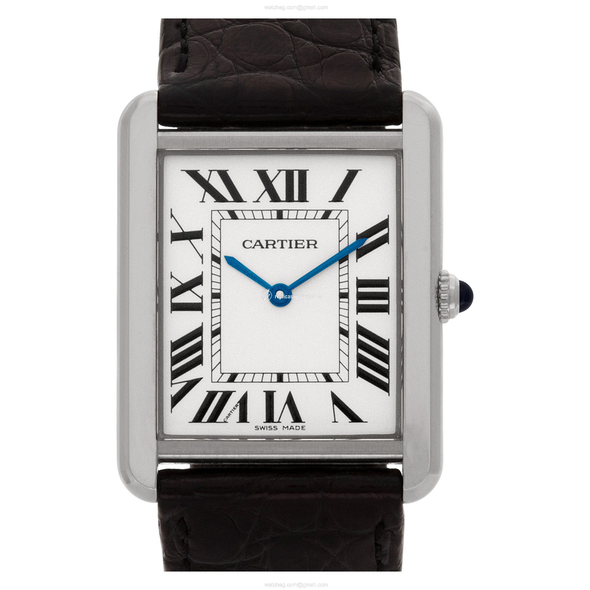 Cartier WSTA0028 Tank Solo Quartz Unisex Stainless Steel Replica Cartier WSTA0028 Tank Solo Quartz Unisex Stainless Steel Replica