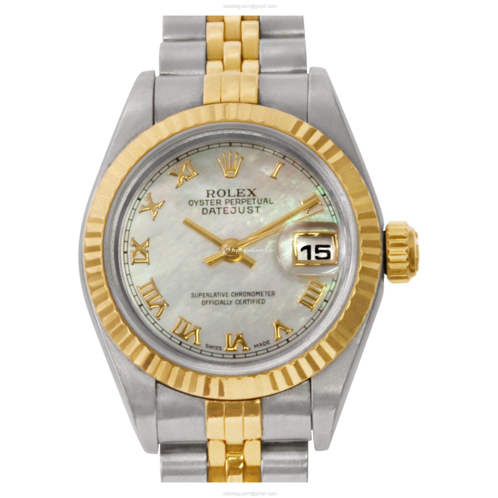 Rolex 79173 Datejust Automatic Female 18k gold & Stainless Steel Replica Rolex 79173 Datejust Automatic Female 18k gold & Stainless Steel Replica