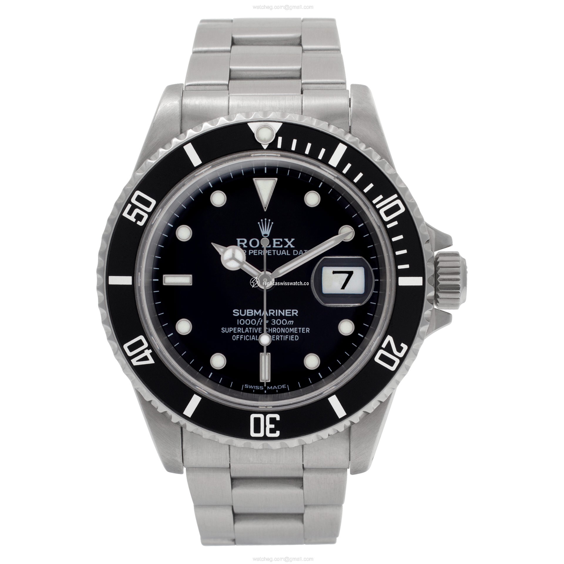 Rolex 16610 Submariner Automatic Male Stainless Steel Replica Rolex 16610 Submariner Automatic Male Stainless Steel Replica