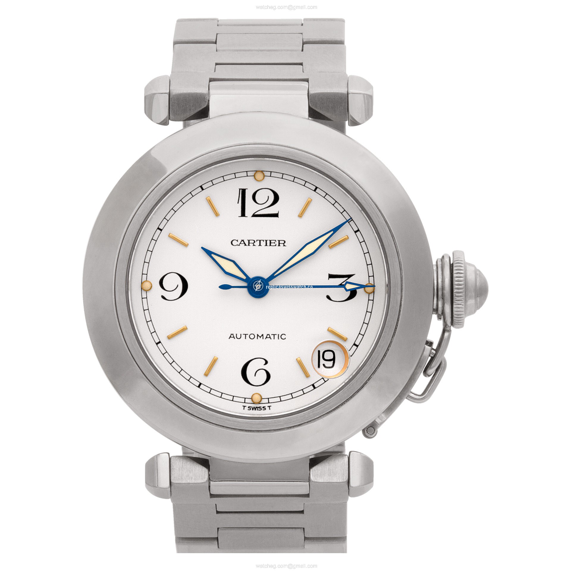 Cartier W31043M7 Pasha C Automatic Unisex Stainless Steel Replica Cartier W31043M7 Pasha C Automatic Unisex Stainless Steel Replica