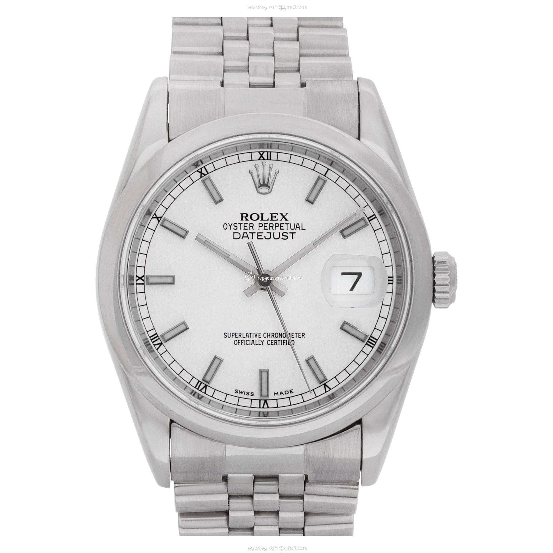 Rolex 16200 Datejust Automatic Unisex Stainless Steel Replica Rolex 16200 Datejust Automatic Unisex Stainless Steel Replica