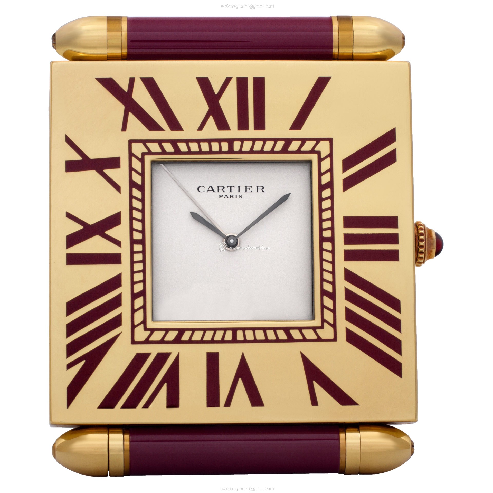 Cartier 123 Clock Unisex Replica Cartier 123 Clock Unisex Replica