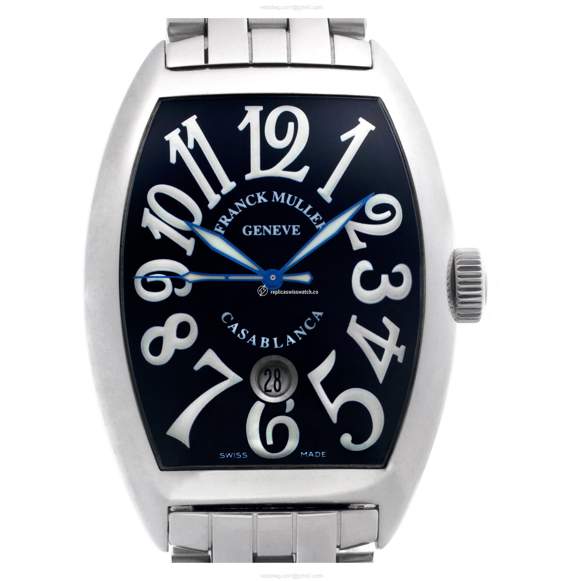 Franck Muller 8880 C DT Casablanca Automatic Male Stainless Steel Replica Franck Muller 8880 C DT Casablanca Automatic Male Stainless Steel Replica