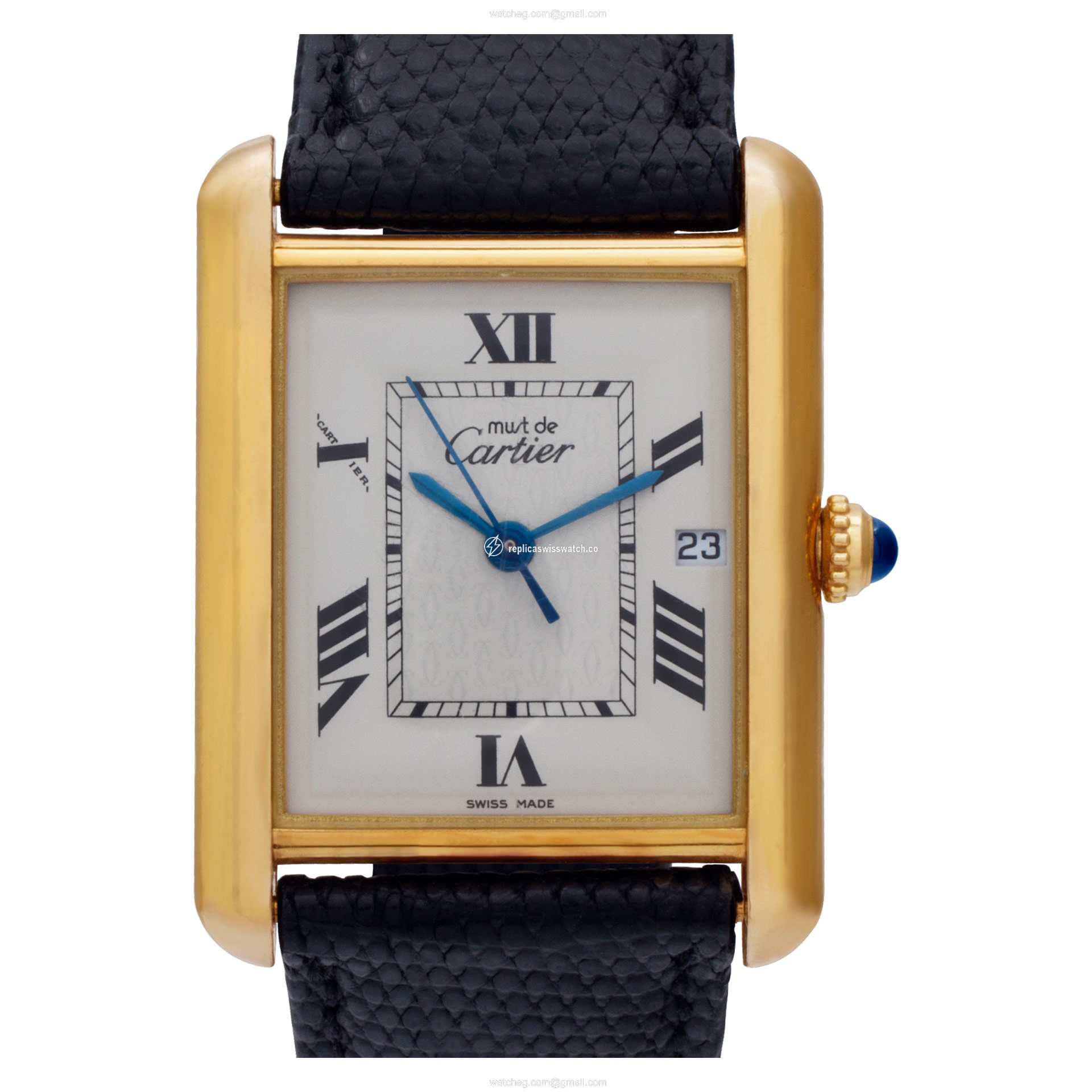 Cartier 2413 Tank Vermeil Quartz Unisex Vermeil Replica Cartier 2413 Tank Vermeil Quartz Unisex Vermeil Replica