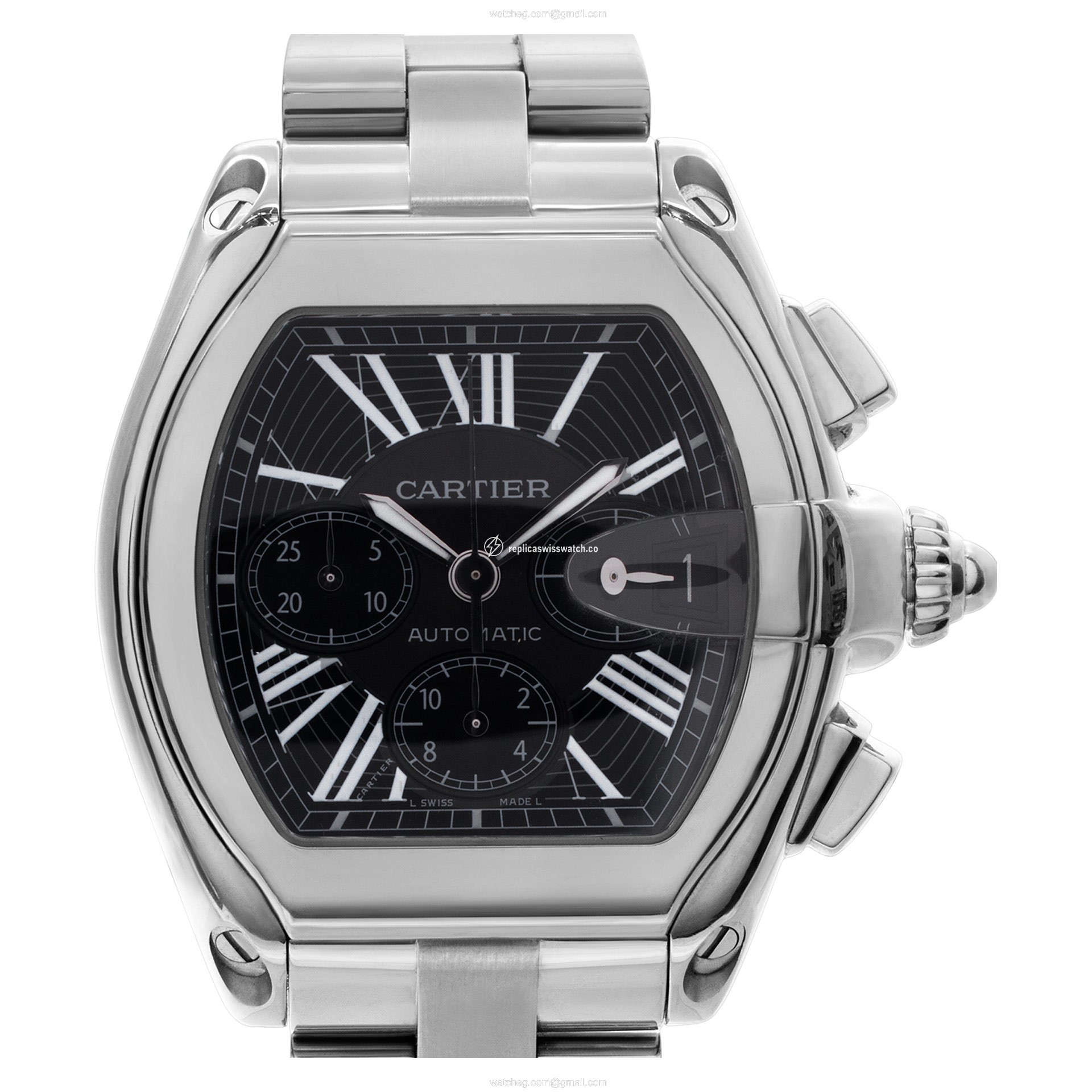 Cartier W62020X6 Roadster Automatic Male Stainless Steel Replica Cartier W62020X6 Roadster Automatic Male Stainless Steel Replica