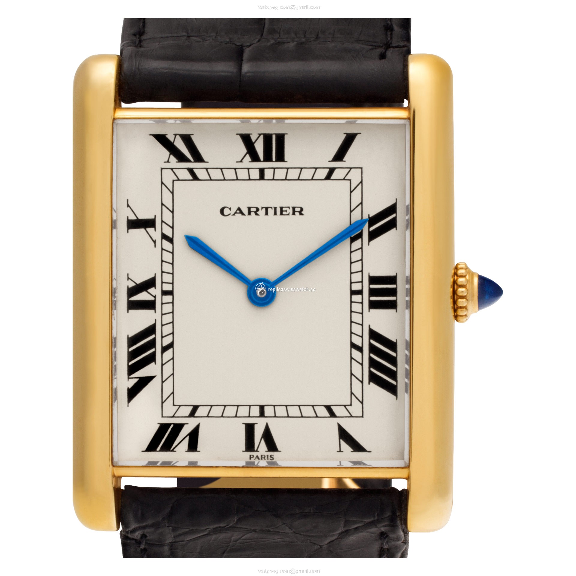 Cartier 170020078 Tank Automatic Unisex 18k yellow gold Replica Cartier 170020078 Tank Automatic Unisex 18k yellow gold Replica